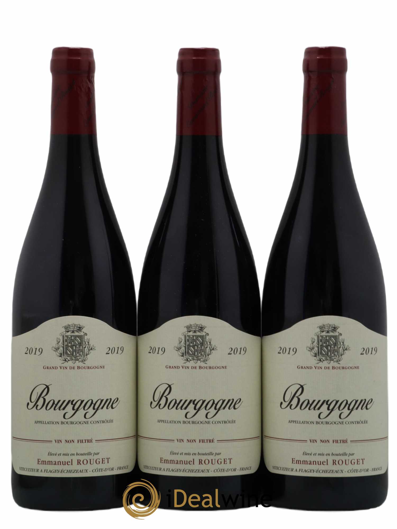 Bourgogne Emmanuel Rouget 2019 - Lotto di 3 bottiglie - 0