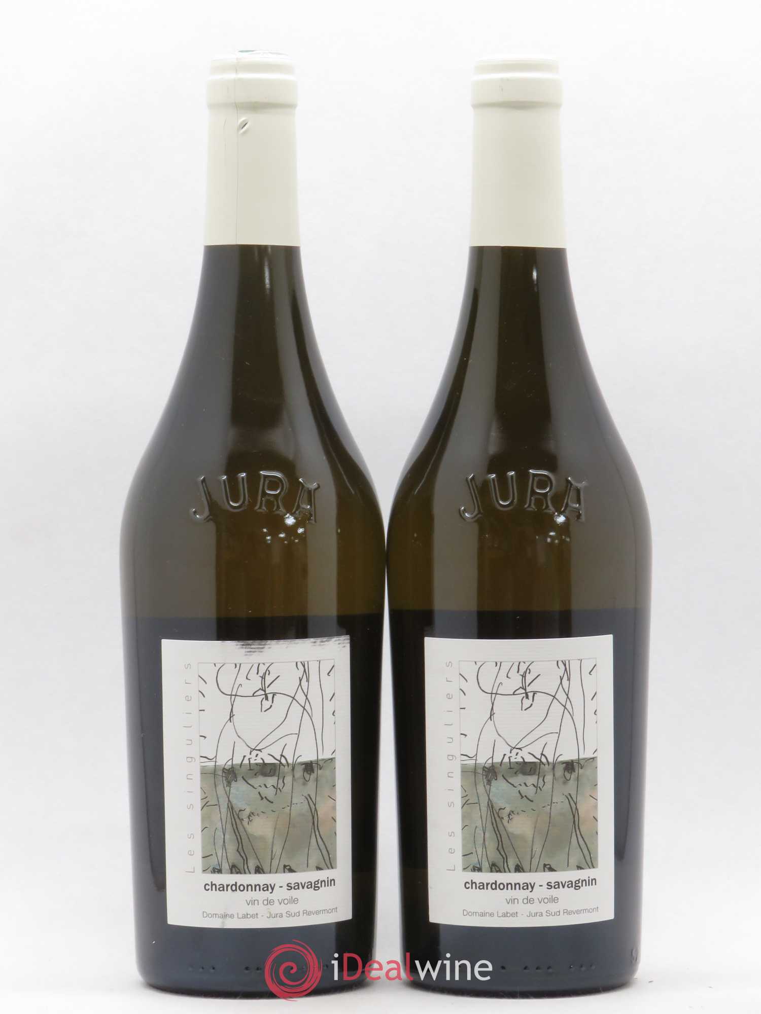 Côtes du Jura Vin de Voile Chardonnay-Savagnin cuvée de garde Romain - Julien - Charline Labet 2016 - Lot de 2 bouteilles - 0