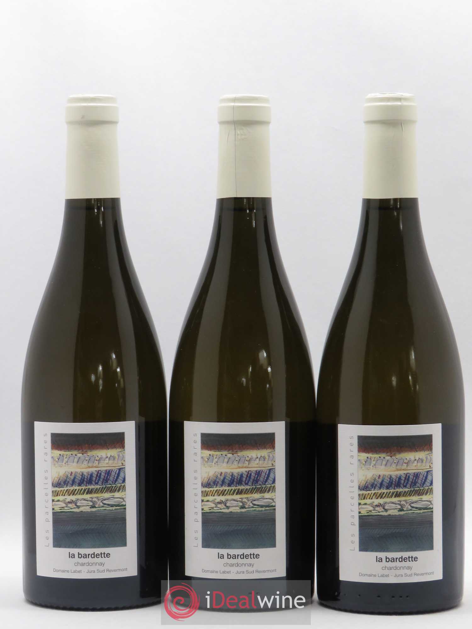 Côtes du Jura Chardonnay La Bardette Romain - Julien - Charline Labet 2015 - Lot de 3 bouteilles - 0