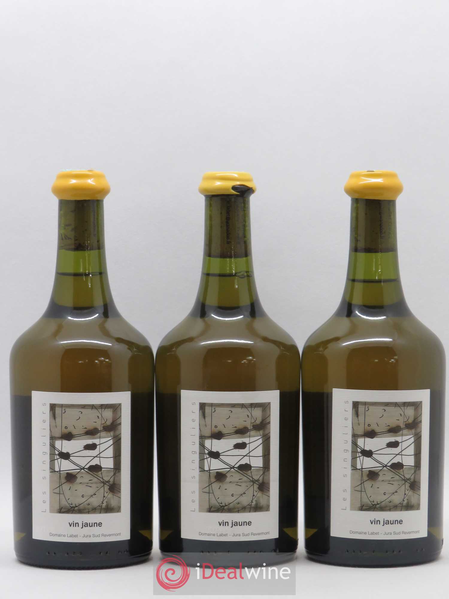 Côtes du Jura Vin Jaune Romain - Julien - Charline Labet 2011 - Lot de 3 bouteilles - 0