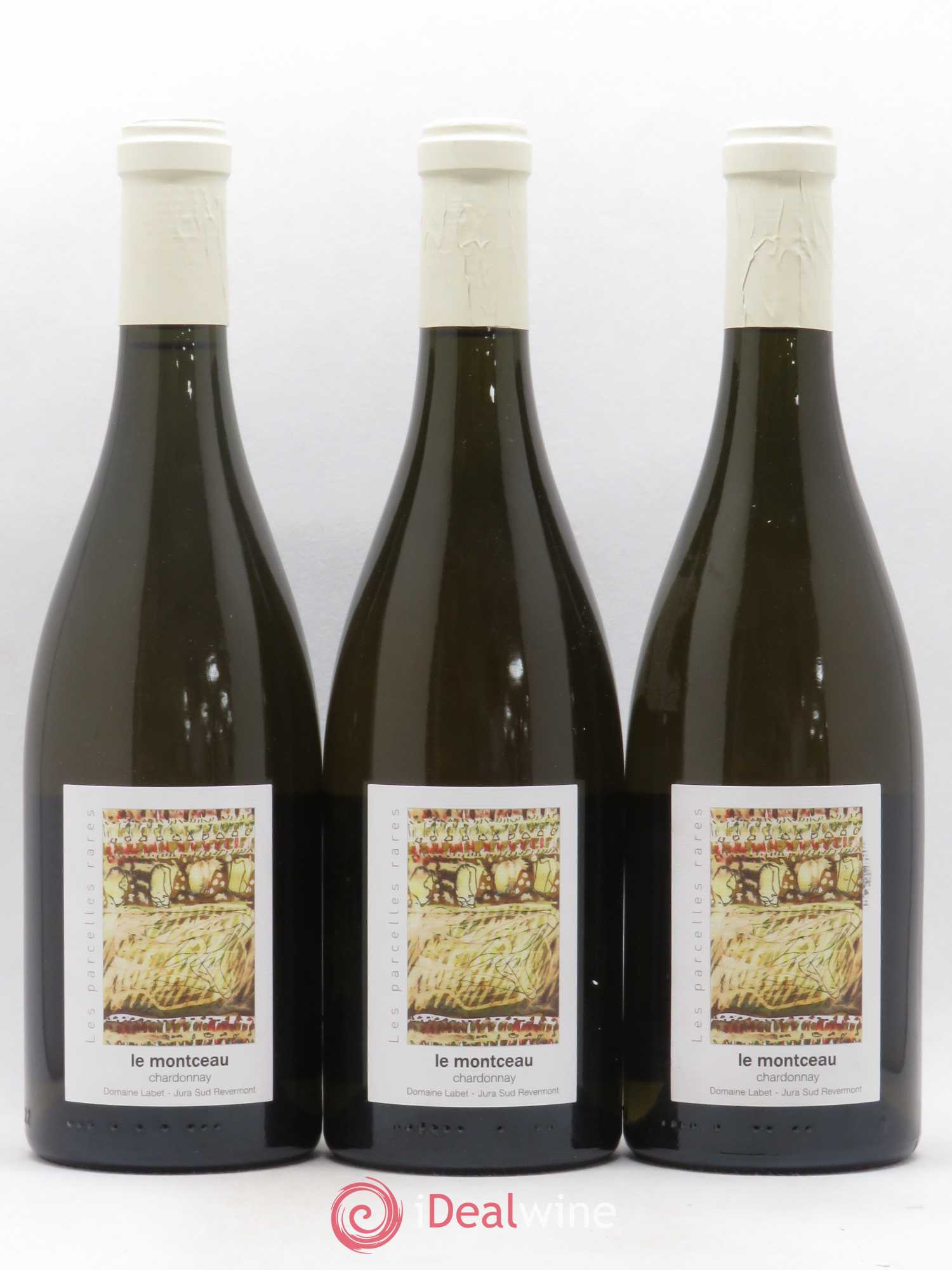 Côtes du Jura Chardonnay Le Montceau Romain - Julien - Charline Labet 2016 - Lot de 3 bouteilles - 0