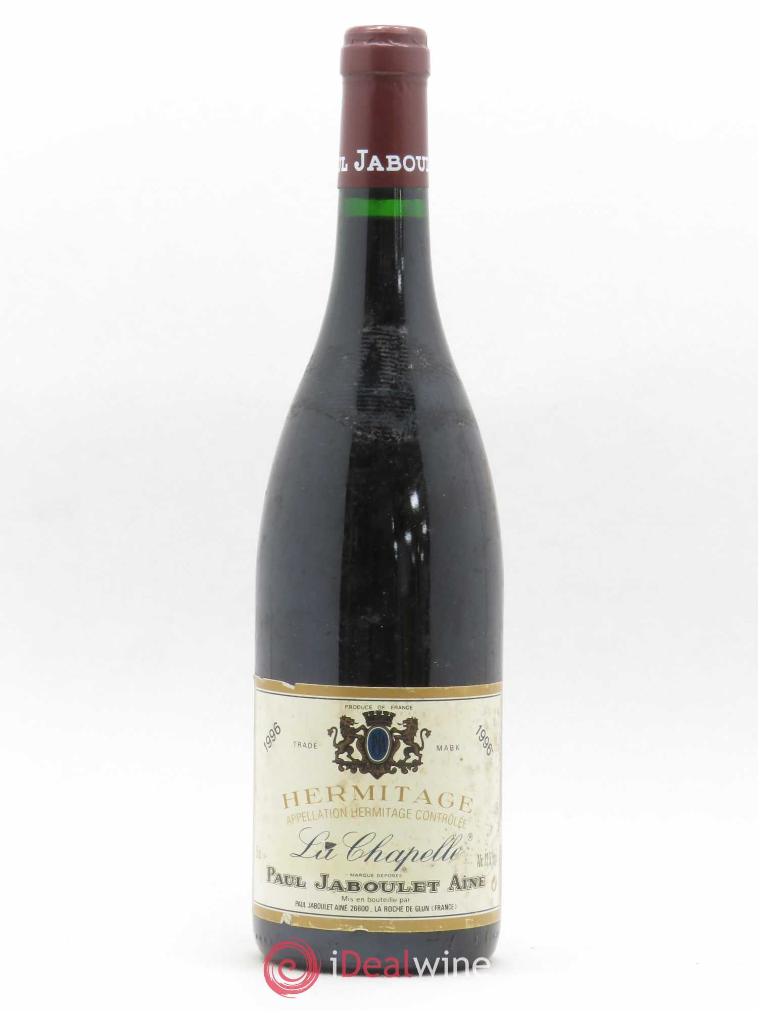 Hermitage La Chapelle Paul Jaboulet Ainé 1996 - Lot de 1 bouteille - 0