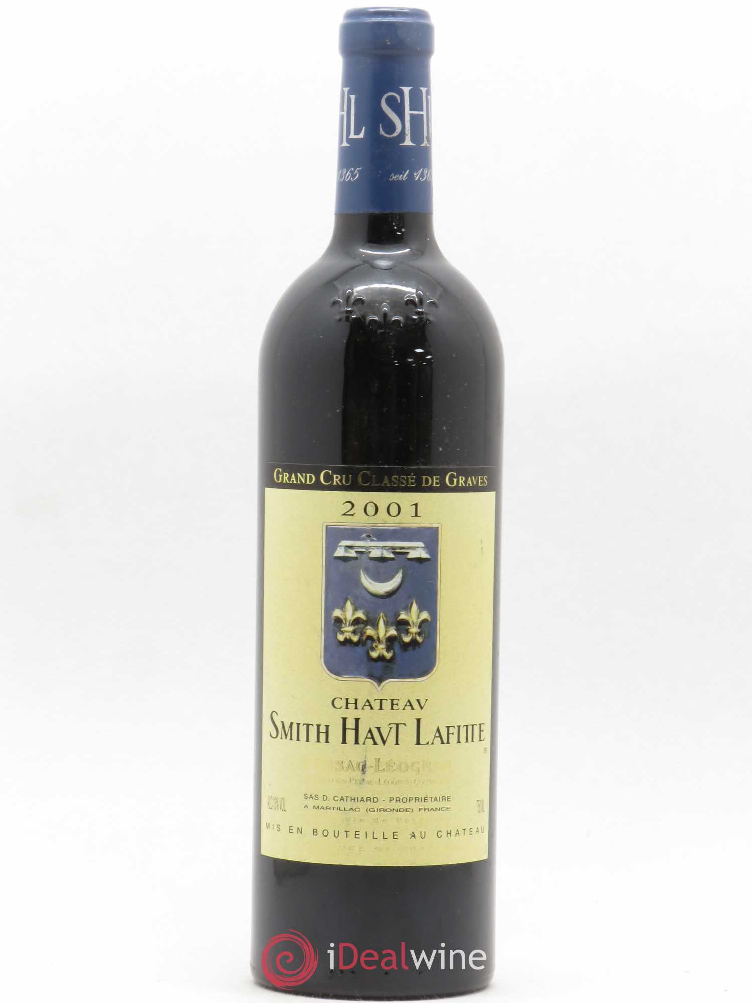 Château Smith Haut Lafitte Cru Classé de Graves 2001 - Lot de 1 bouteille - 0