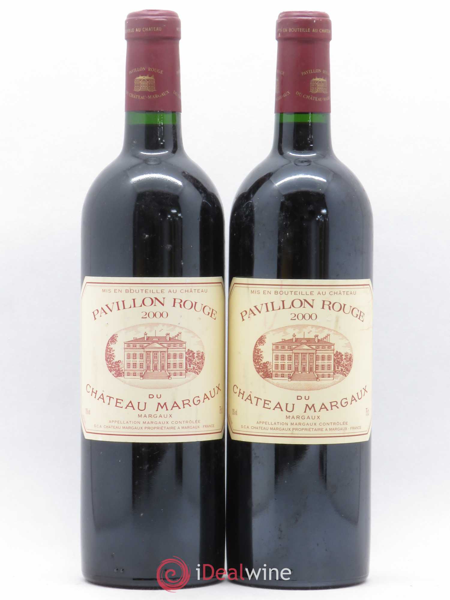 Pavillon Rouge du Château Margaux Second Vin 2000 - Lot de 2 bouteilles - 0