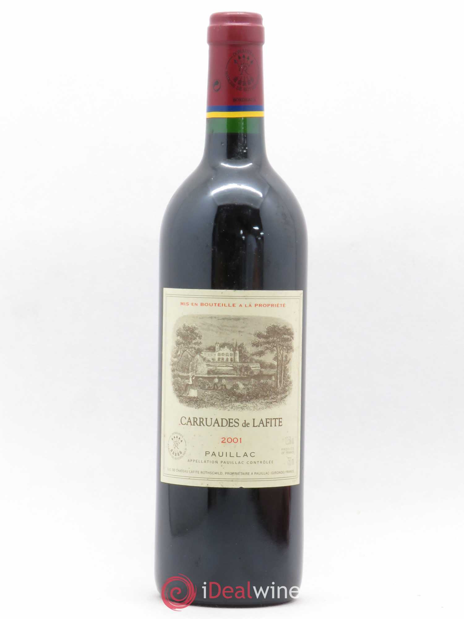 Carruades de Lafite Rothschild Second Vin 2001 - Lot of 1 bottle - 0