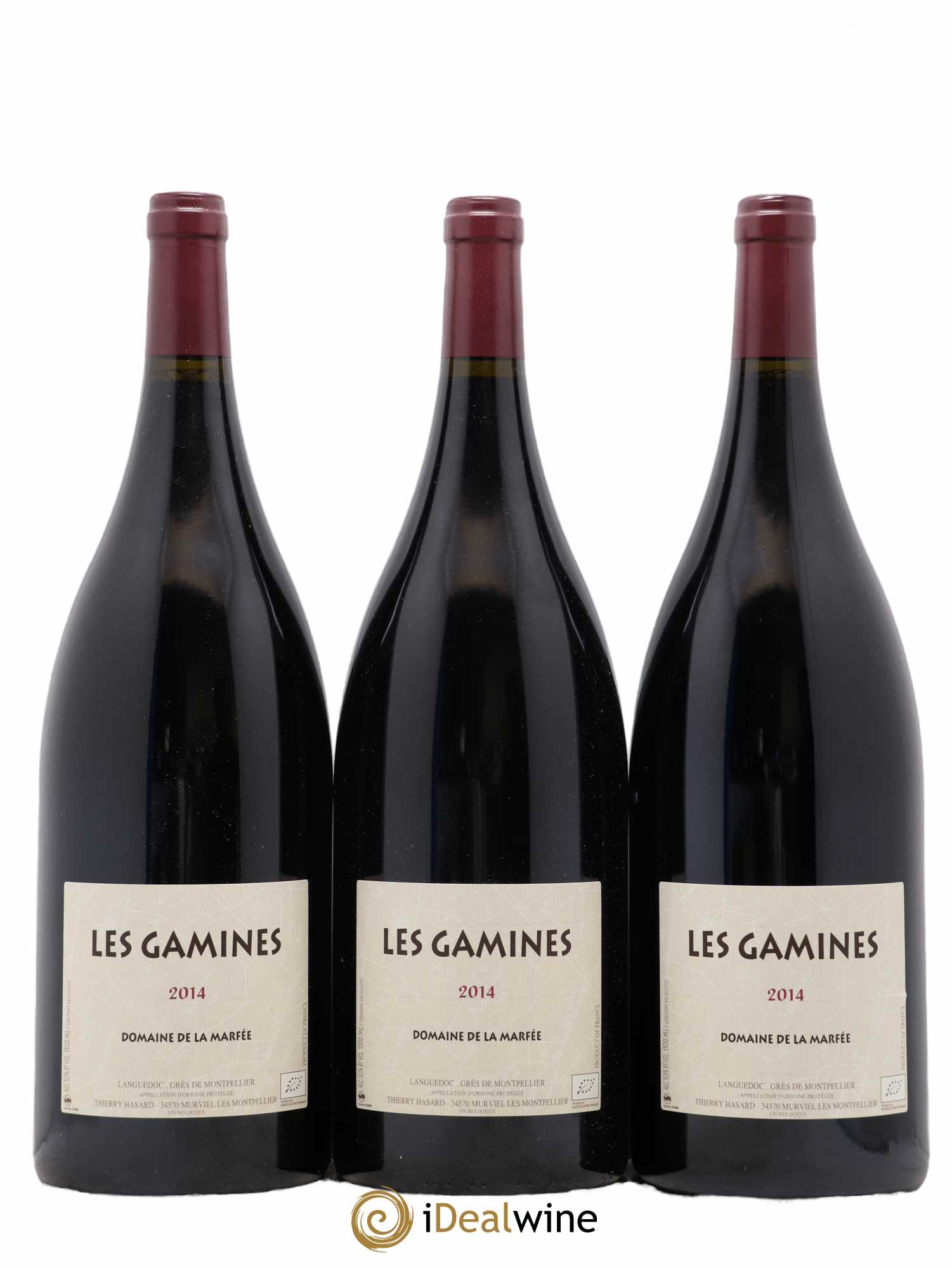 Languedoc Grès de Montpellier Gamines Domaine de la Marfée 2014 - Posten von 3 Magnum - 0