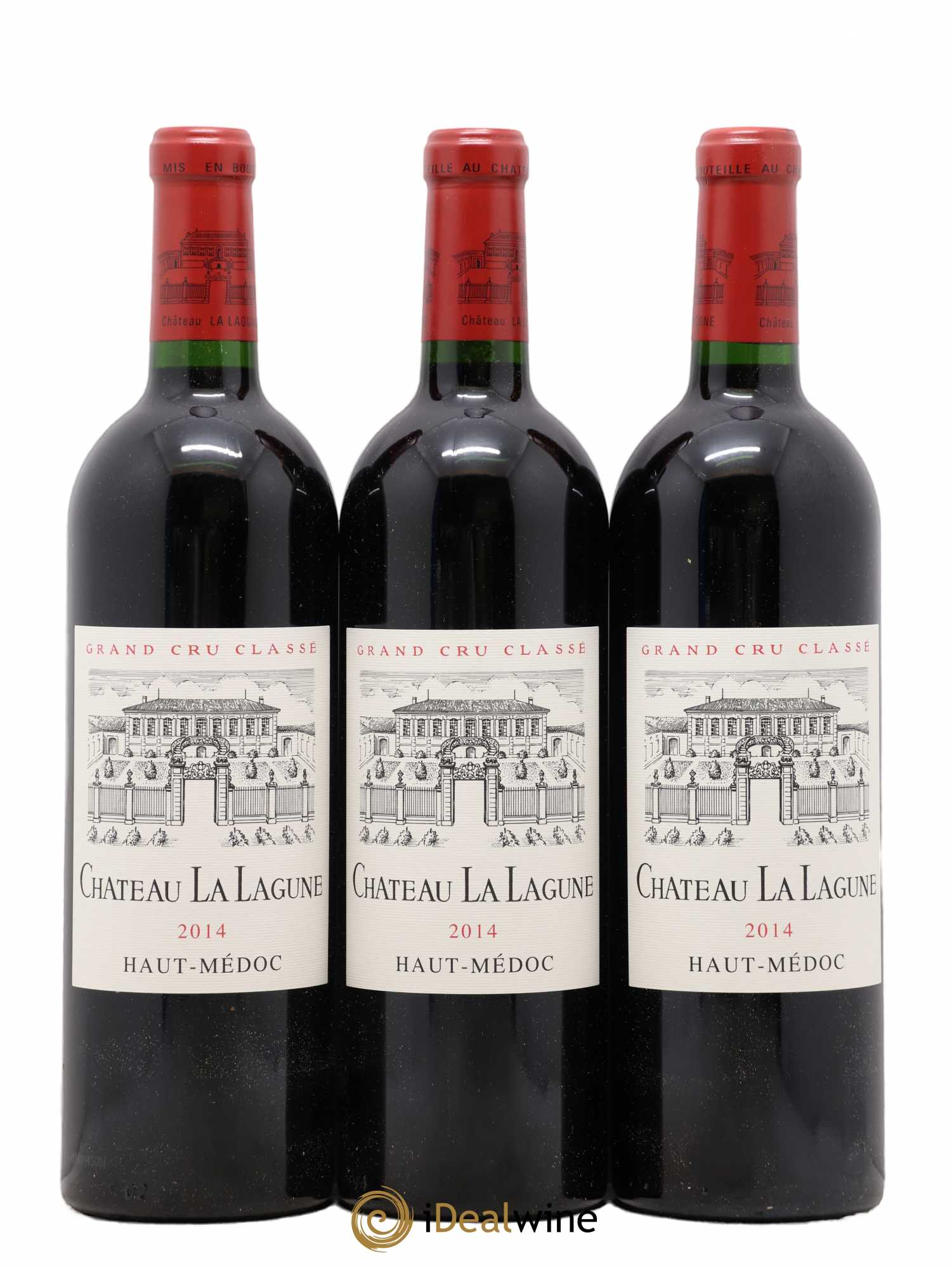 Château la Lagune 3ème Grand Cru Classé 2014 - Lot de 3 bouteilles - 0