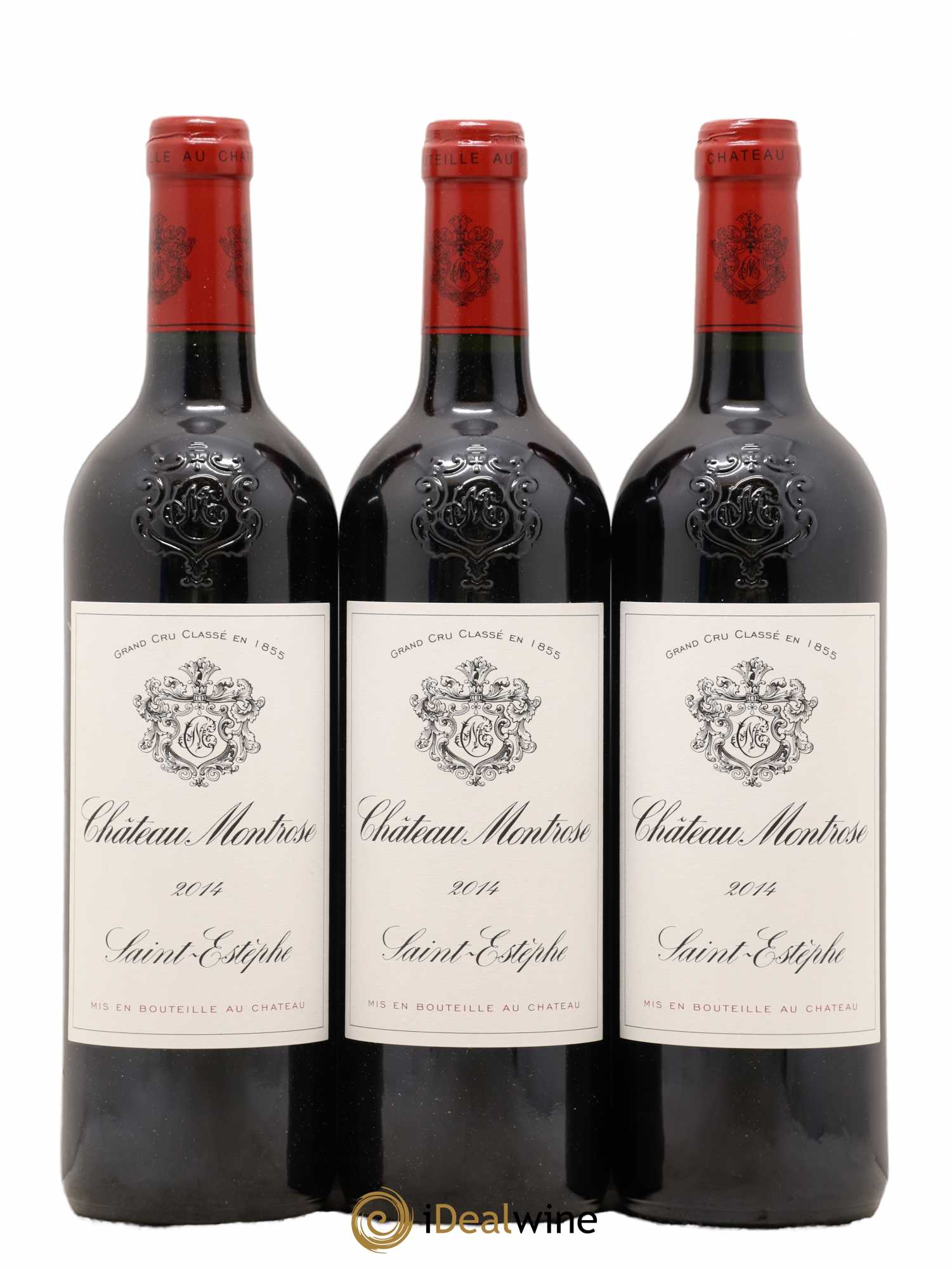Château Montrose 2ème Grand Cru Classé 2014 - Lot de 3 bouteilles - 0