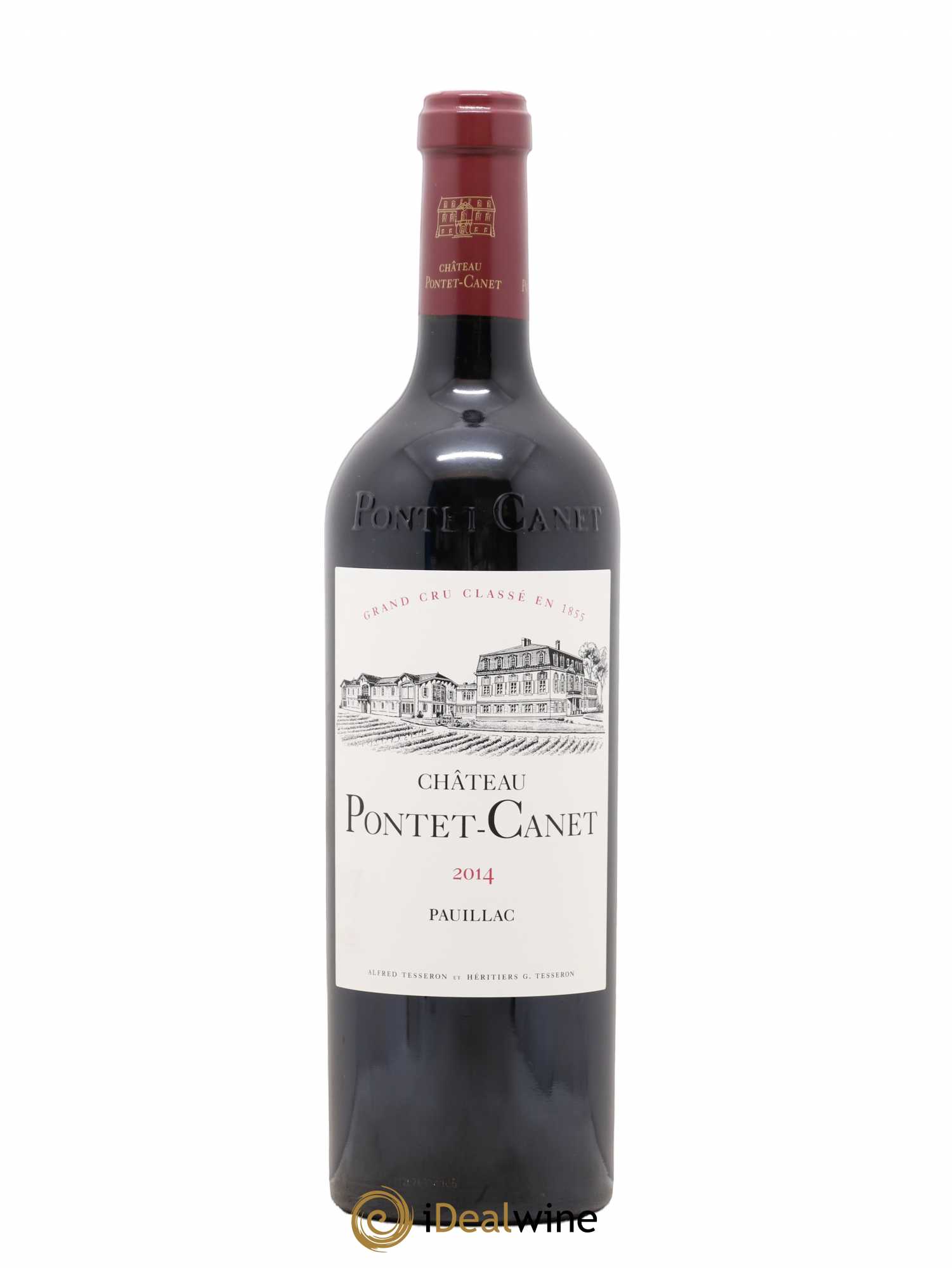 Château Pontet Canet 5ème Grand Cru Classé 2014 - Lot de 1 bouteille - 0