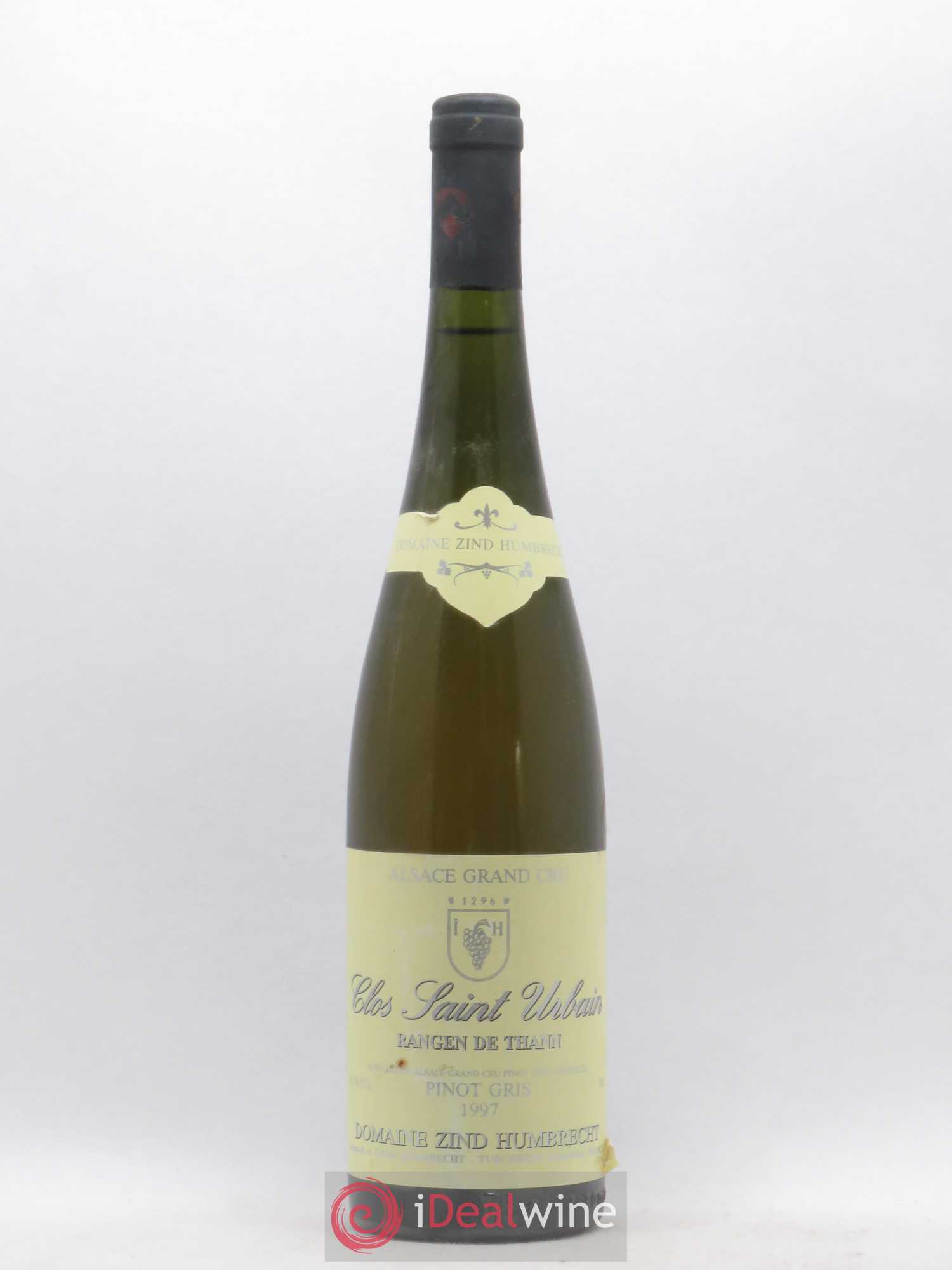 Alsace Pinot Gris Grand Cru Rangen de Thann Clos Saint-Urbain Zind-Humbrecht (Domaine) 1997 - Lot de 1 bouteille - 0