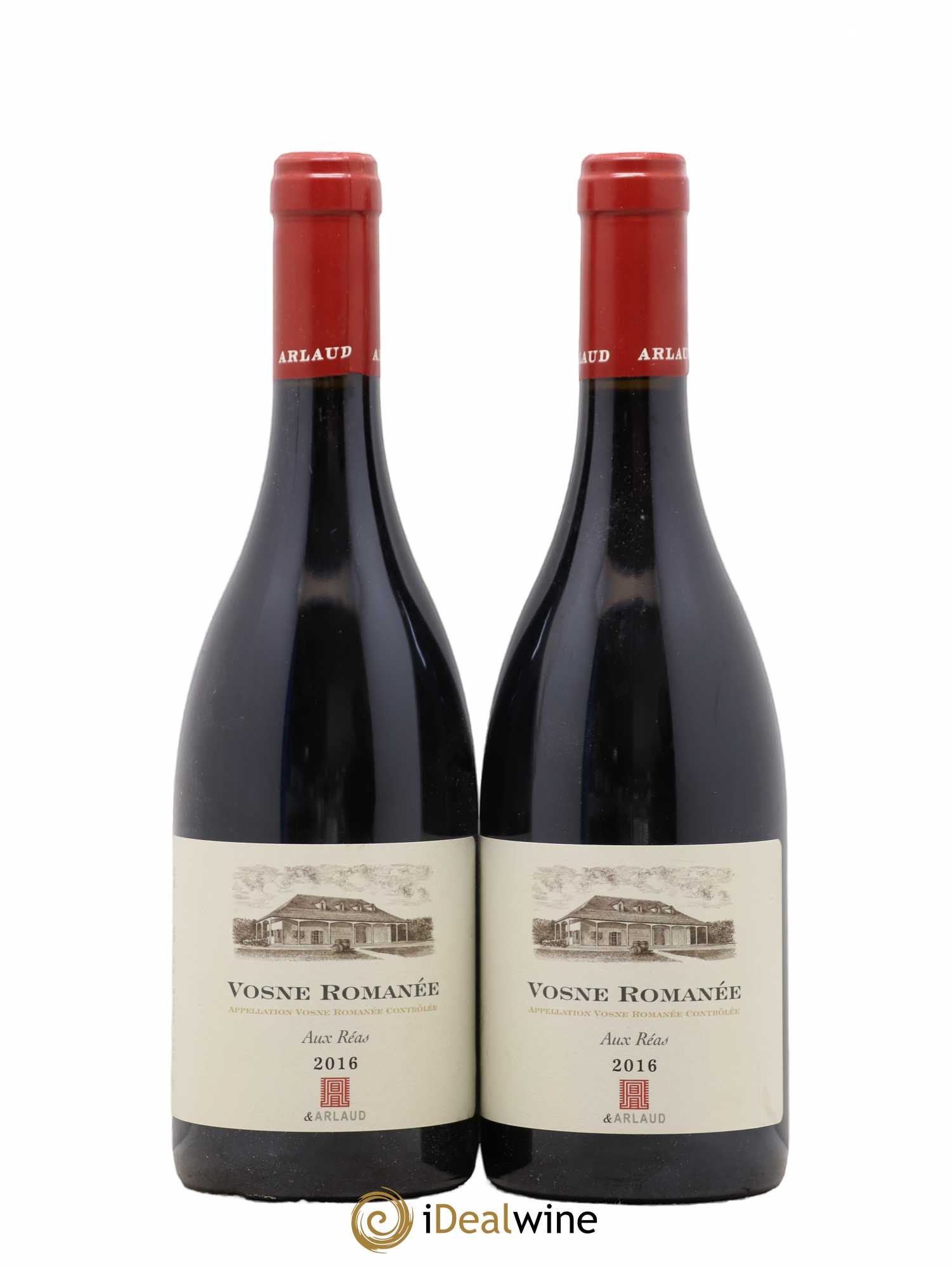 Vosne-Romanée Aux Réas Cyprien Arlaud (anciennement A & Arlaud) 2016 - Lot de 2 bouteilles - 0