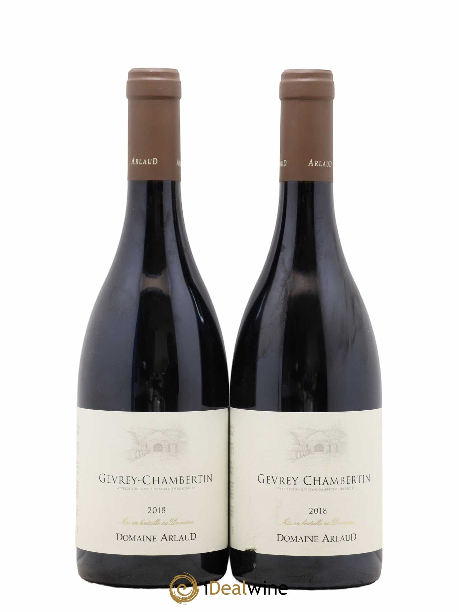 Gevrey-Chambertin Arlaud 2018 - Lot de 2 bouteilles - 0