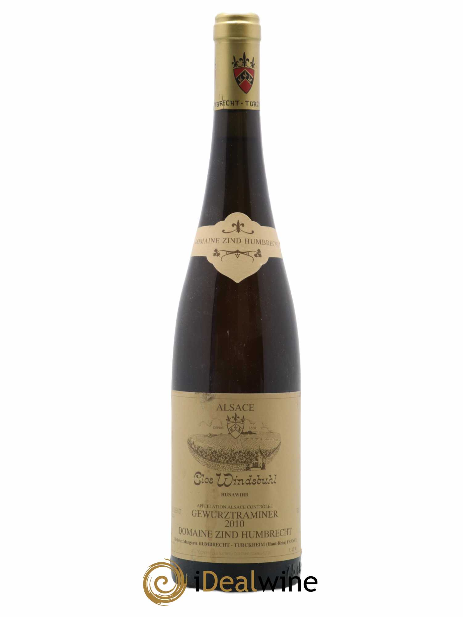 Alsace Gewurztraminer Clos Windsbuhl Zind-Humbrecht (Domaine) 2010 - Lot de 1 bouteille - 0