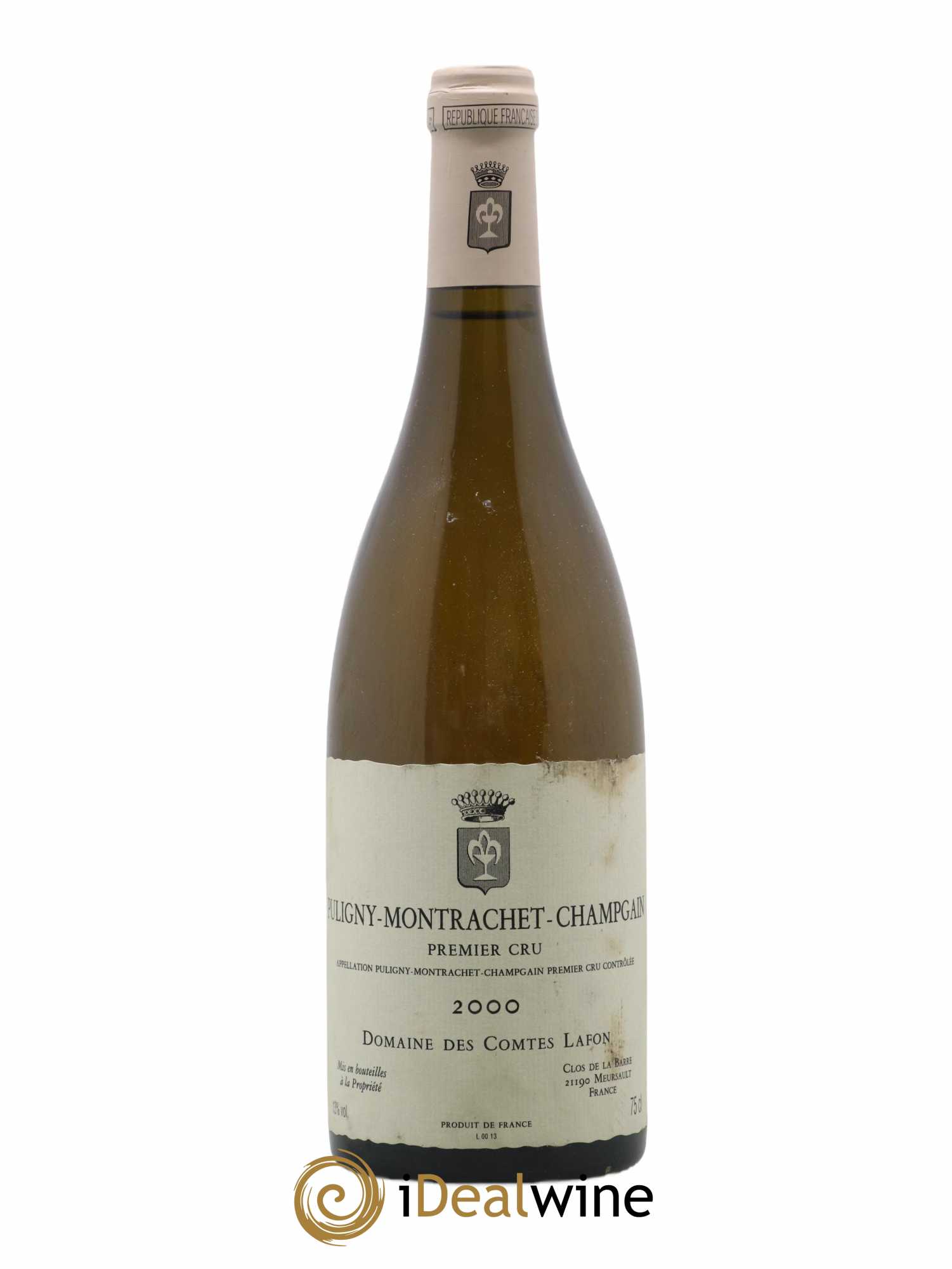 Puligny-Montrachet 1er Cru Champ Gain Dominique Lafon 2000 - Lot de 1 bouteille - 0