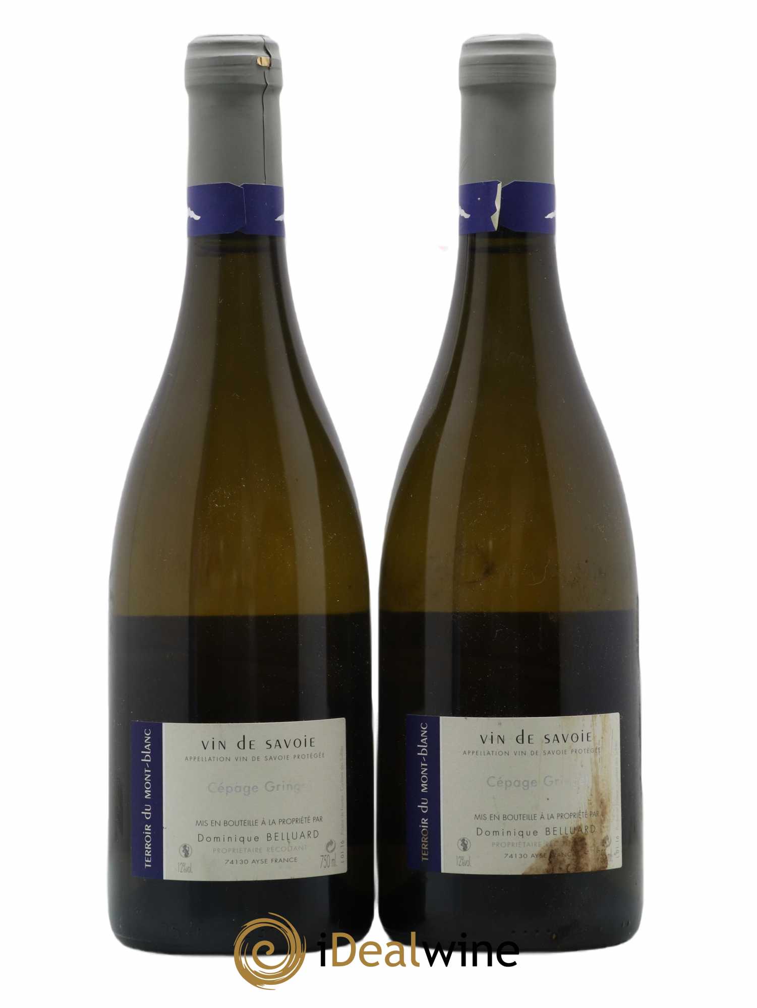Vin de Savoie Le Feu Domaine Belluard 2016 - Lot de 2 bouteilles - 1