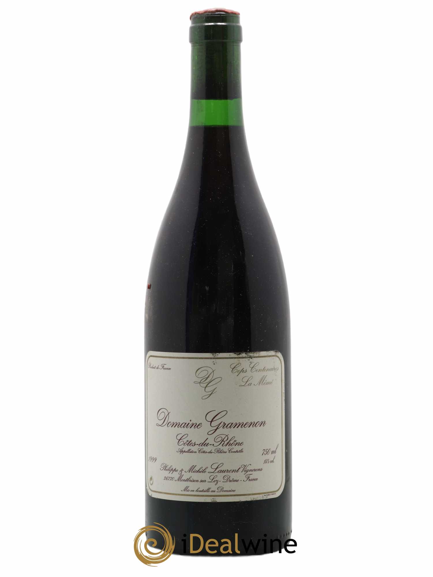 Côtes-du-Rhône La Mémé Ceps Centenaires Gramenon (Domaine) 1999 - Lot de 1 bouteille - 0