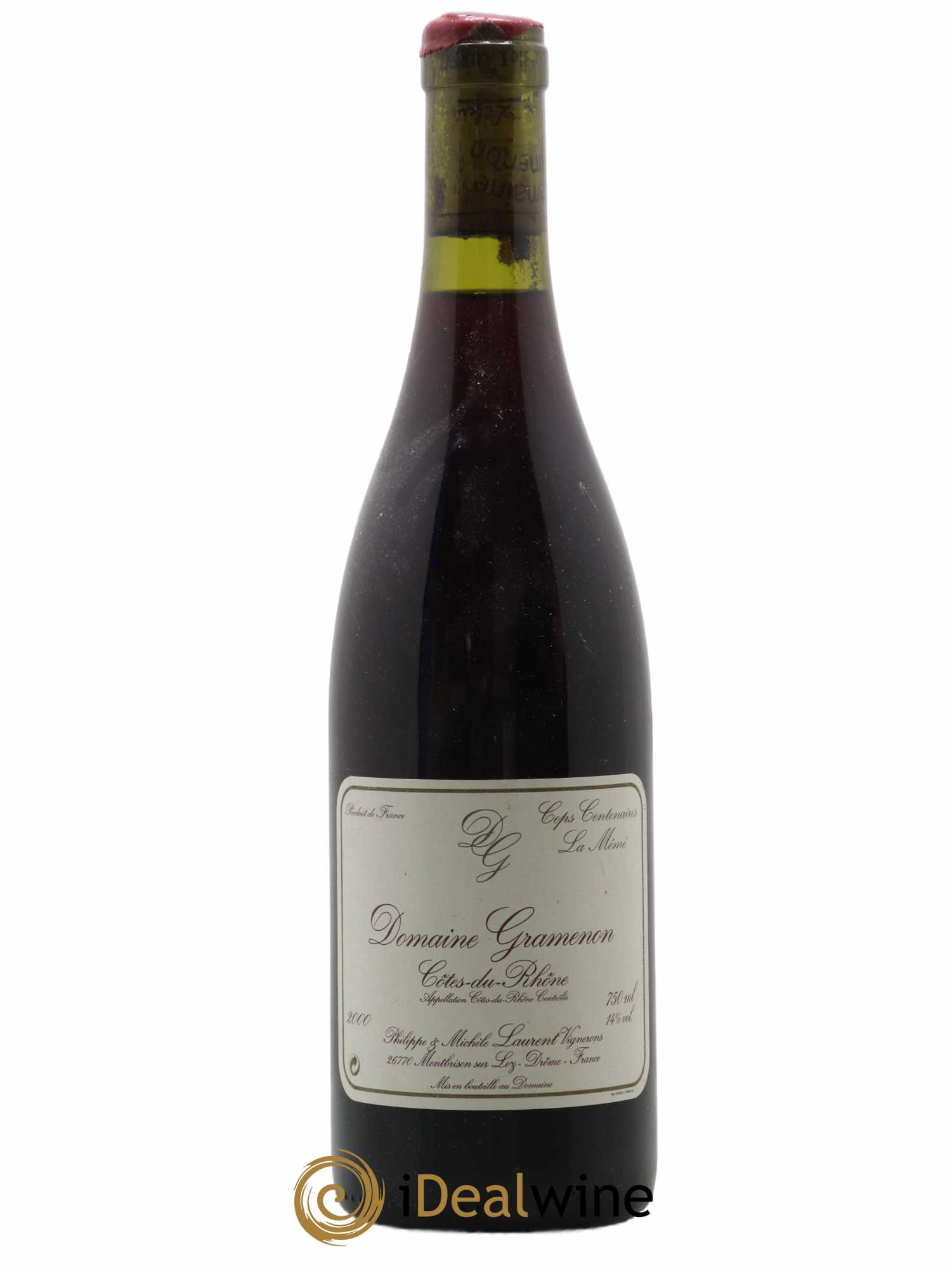 Côtes-du-Rhône La Mémé Ceps Centenaires Gramenon (Domaine) 2000 - Lot de 1 bouteille - 0
