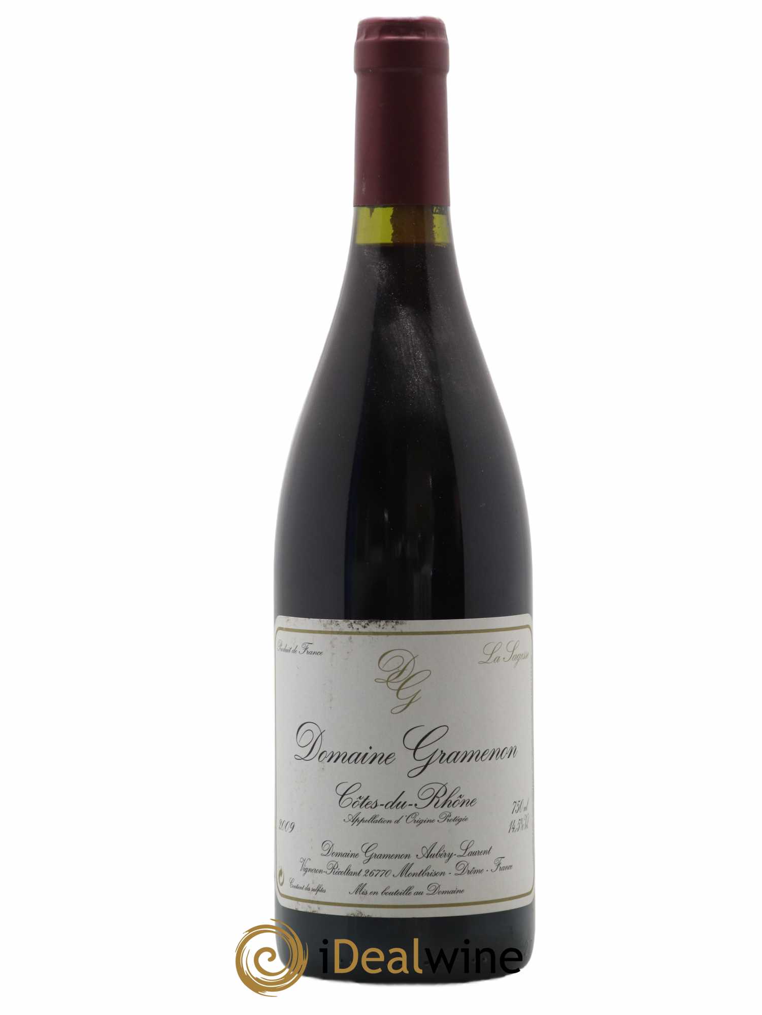 Côtes-du-Rhône La Sagesse Gramenon (Domaine) 2009 - Lot de 1 bouteille - 0