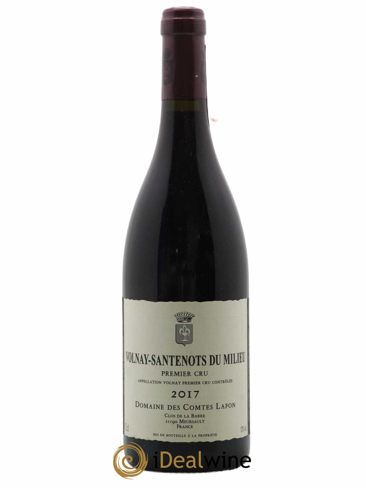 Volnay 1er Cru Santenots du Milieu Comtes Lafon (Domaine des) 2017 - Lot de 1 bouteille - 0