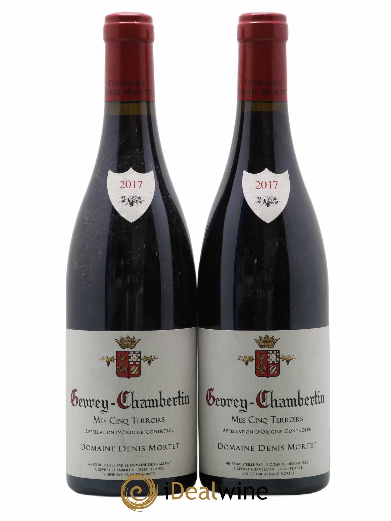 Gevrey-Chambertin Mes Cinq Terroirs Denis Mortet (Domaine) 2017 - Lot de 2 bouteilles - 0