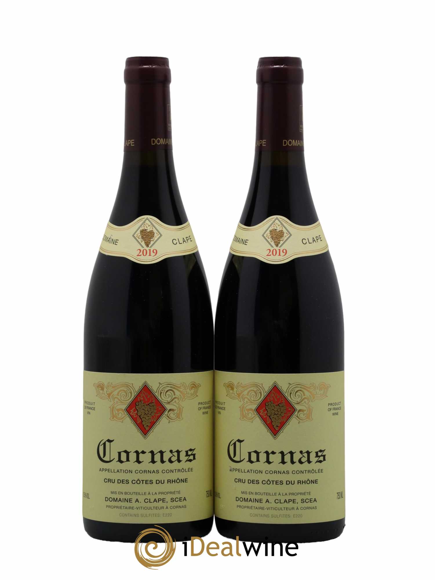 Cornas Auguste Clape 2019 - Lot de 2 bouteilles - 0