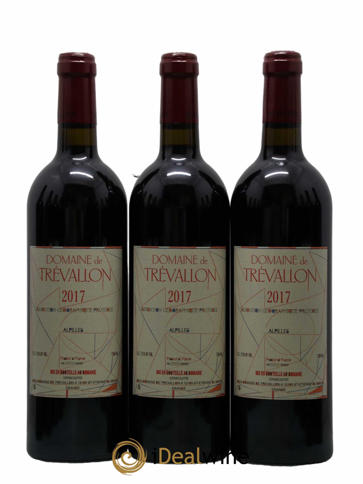 Alpilles Trévallon (Domaine de) Eloi Dürrbach 2017 - Lot de 12 bouteilles - 1