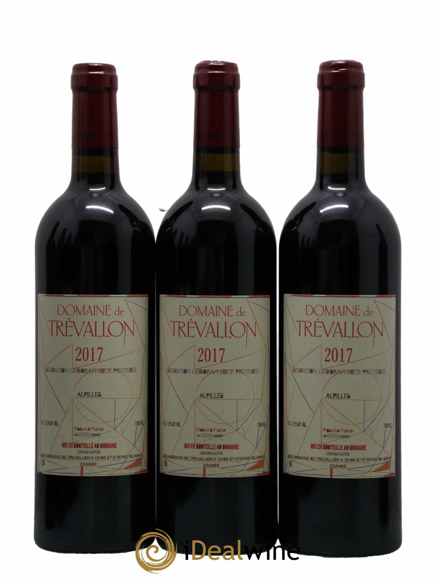 Alpilles Trévallon (Domaine de) Eloi Dürrbach 2017 - Lot de 12 bouteilles - 2