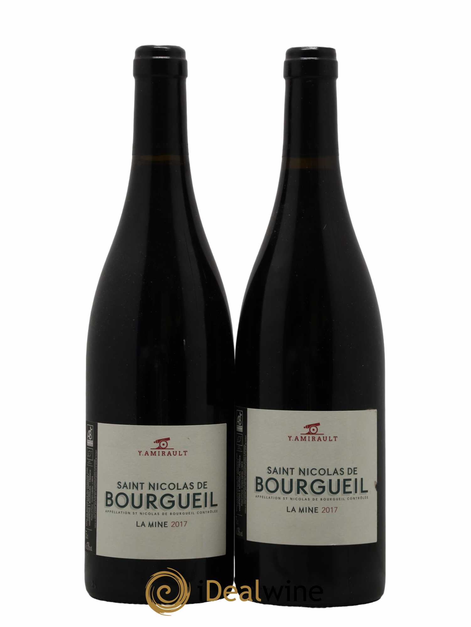 Saint-Nicolas de Bourgueil La Mine Yannick Amirault (Domaine) 2017 - Posten von 2 Flaschen - 0