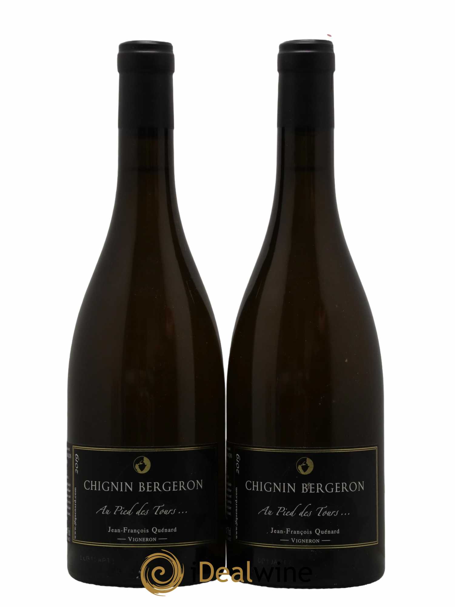 Vin de Savoie Chignin Bergeron Pied des Tours Domaine Quenard 2019 - Lot de 2 bouteilles - 0