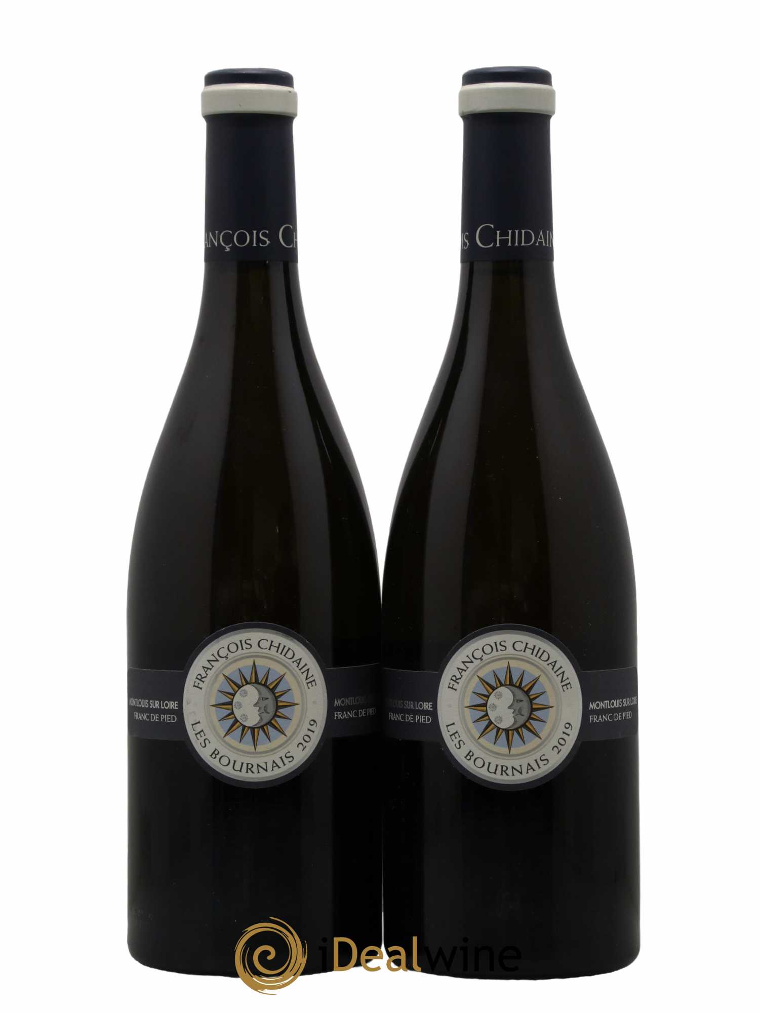 Montlouis-sur-Loire Les Bournais Franc de Pied François Chidaine 2019 - Lot de 2 bouteilles - 0