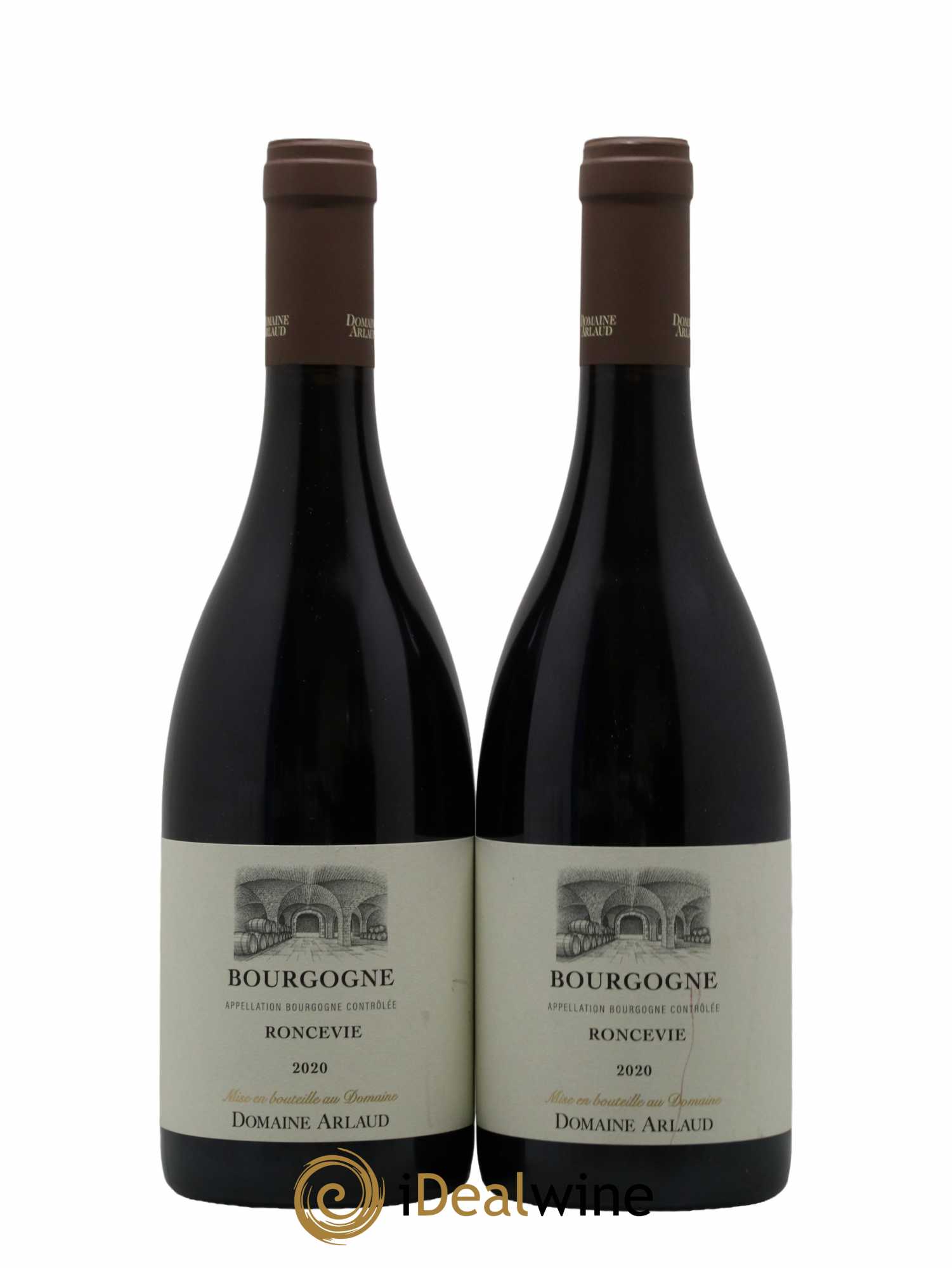 Bourgogne Roncevie Arlaud 2020 - Lot of 2 bottles - 0