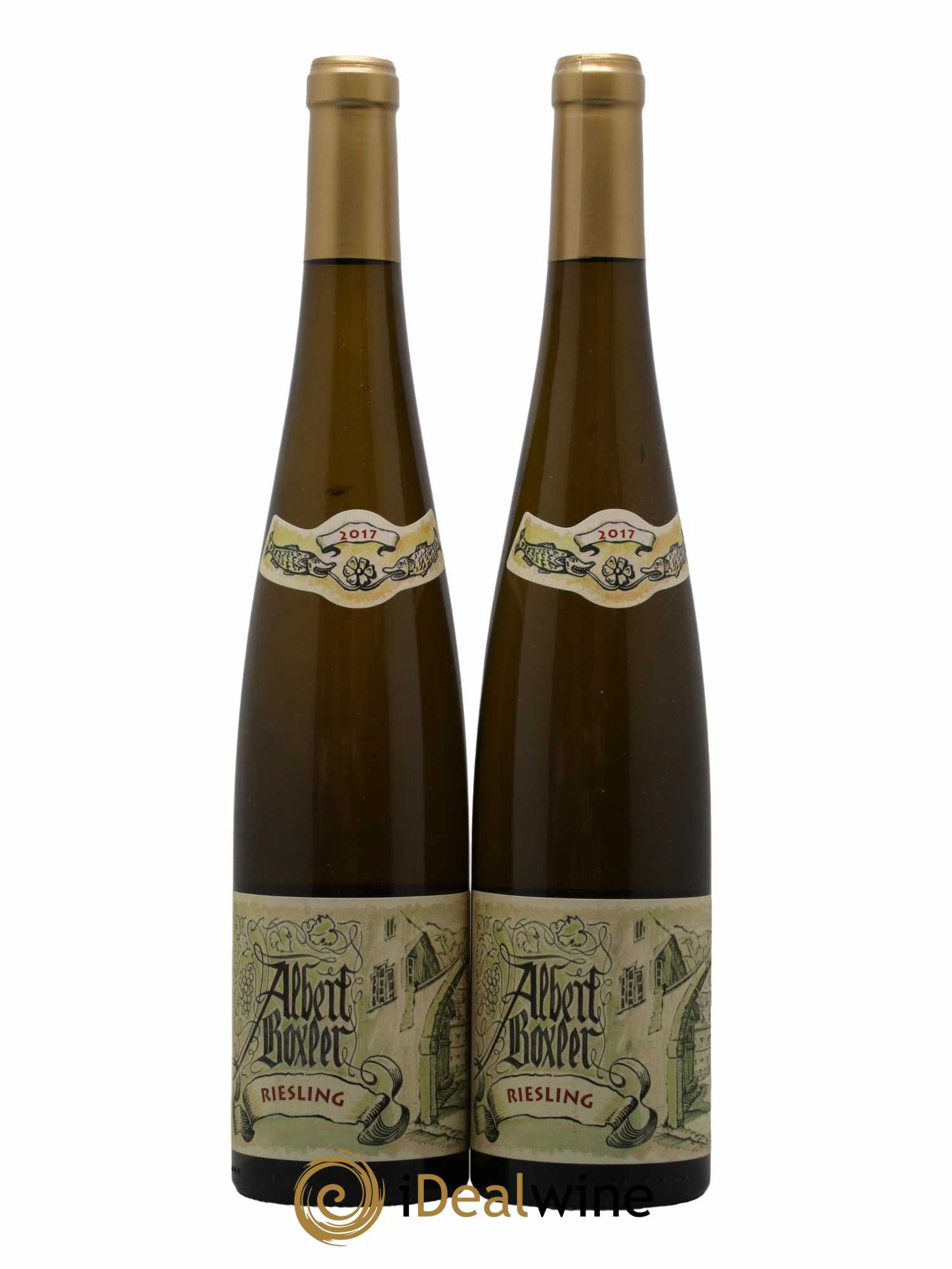 Alsace Riesling Albert Boxler 2017 - Lotto di 2 bottiglie - 0