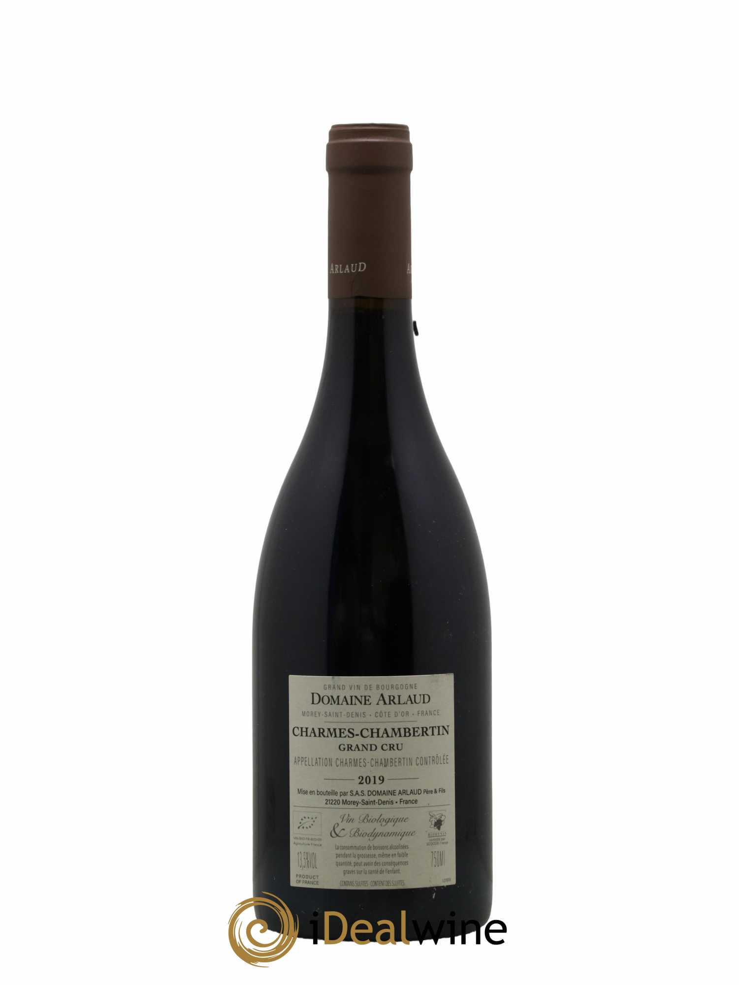 Charmes-Chambertin Grand Cru Arlaud 2019 - Lot de 1 bouteille - 1