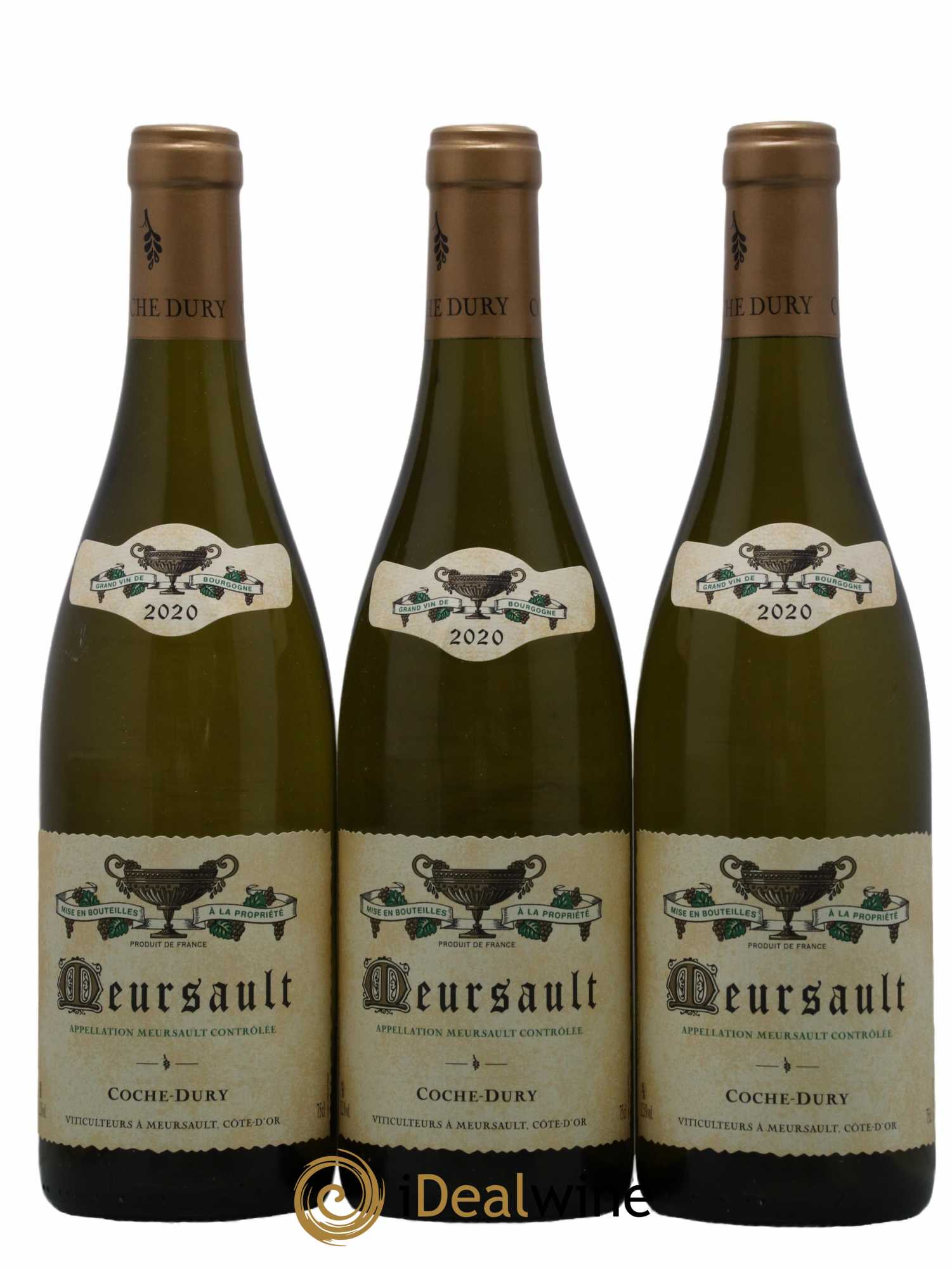 Meursault Coche Dury (Domaine) 2020 - Lot de 3 bouteilles - 0