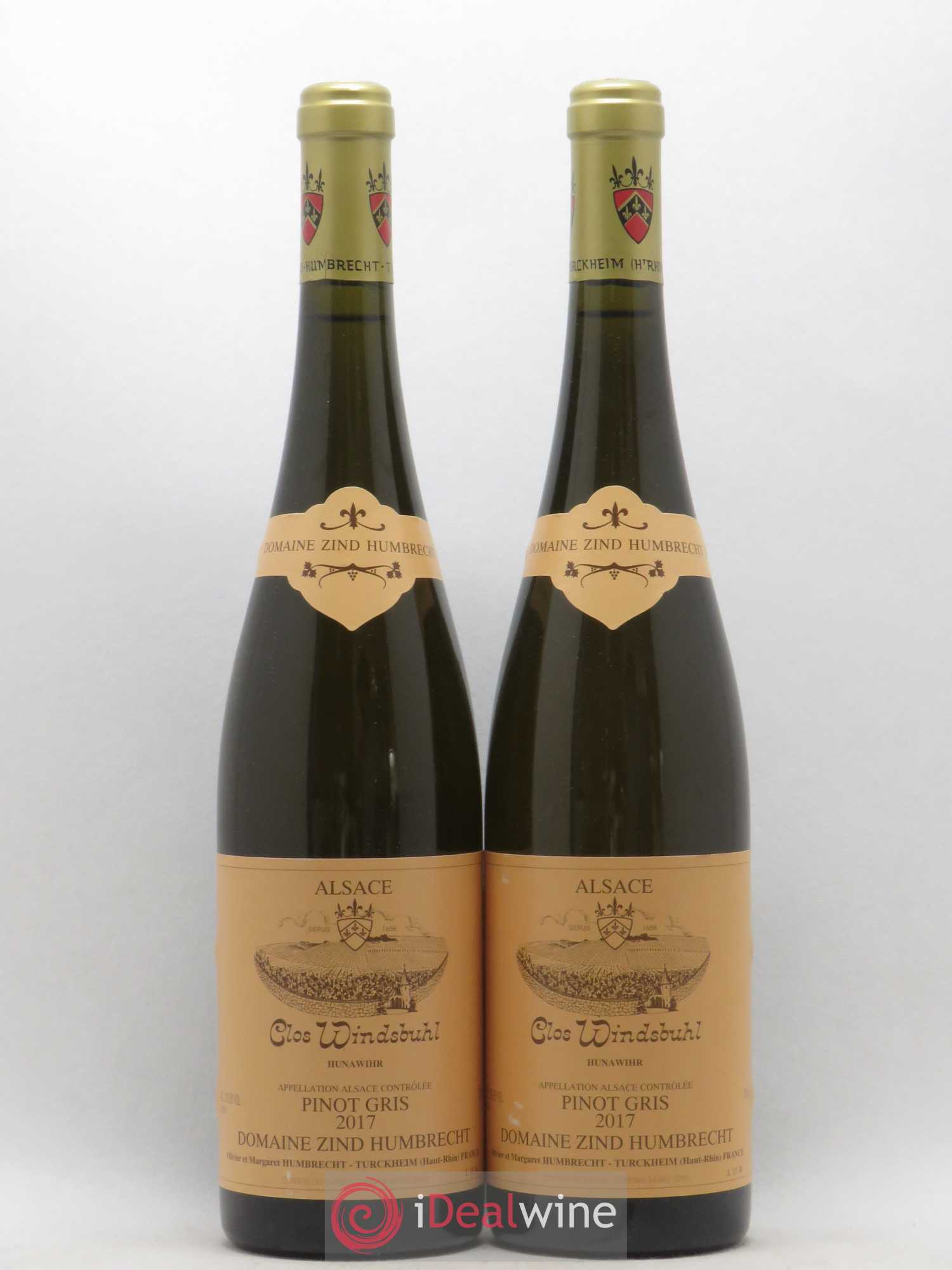 Alsace Pinot Gris Clos Windsbuhl Zind-Humbrecht (Domaine) 2017 - Lot de 2 bouteilles - 0