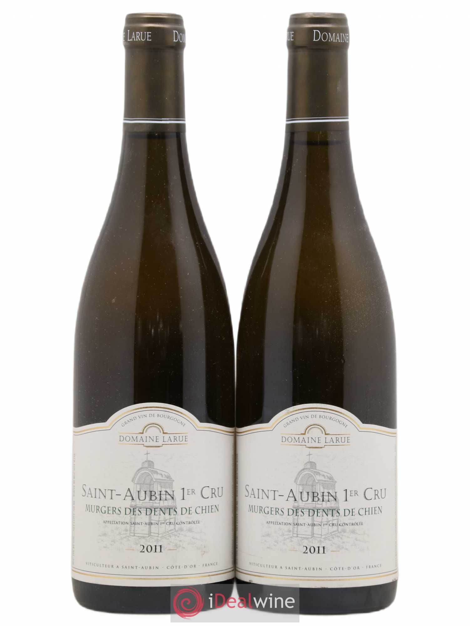 Saint-Aubin Les Murgers des Dents de Chien Larue (Domaine) Dents De Chien Domaine Larue 2011 - Posten von 2 Flaschen - 0