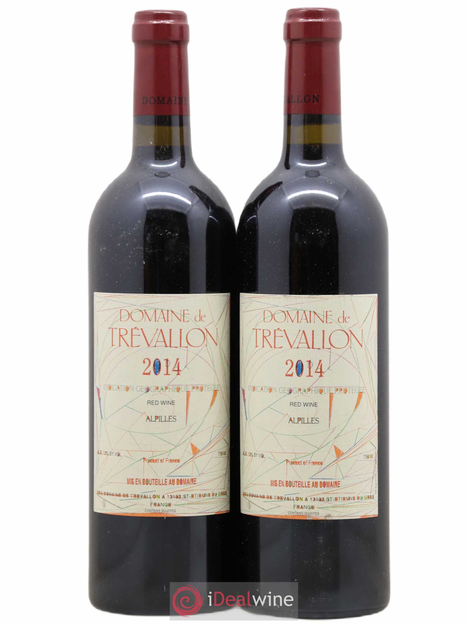 Alpilles Trévallon (Domaine de) Eloi Dürrbach 2014 - Lot de 2 bouteilles - 0
