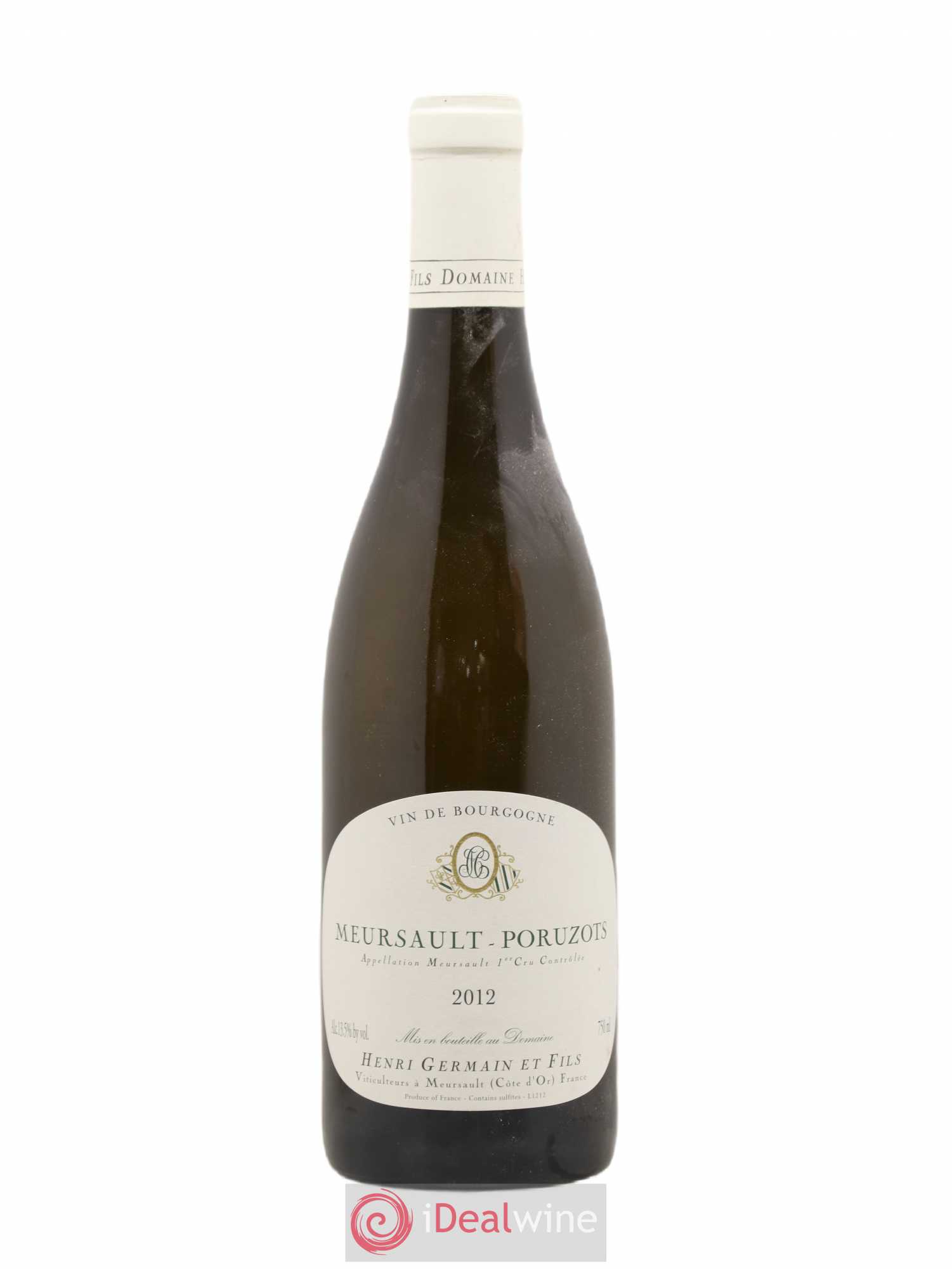 Meursault 1er Cru Poruzots Henri Germain 2012 - Posten von 1 Flasche - 0