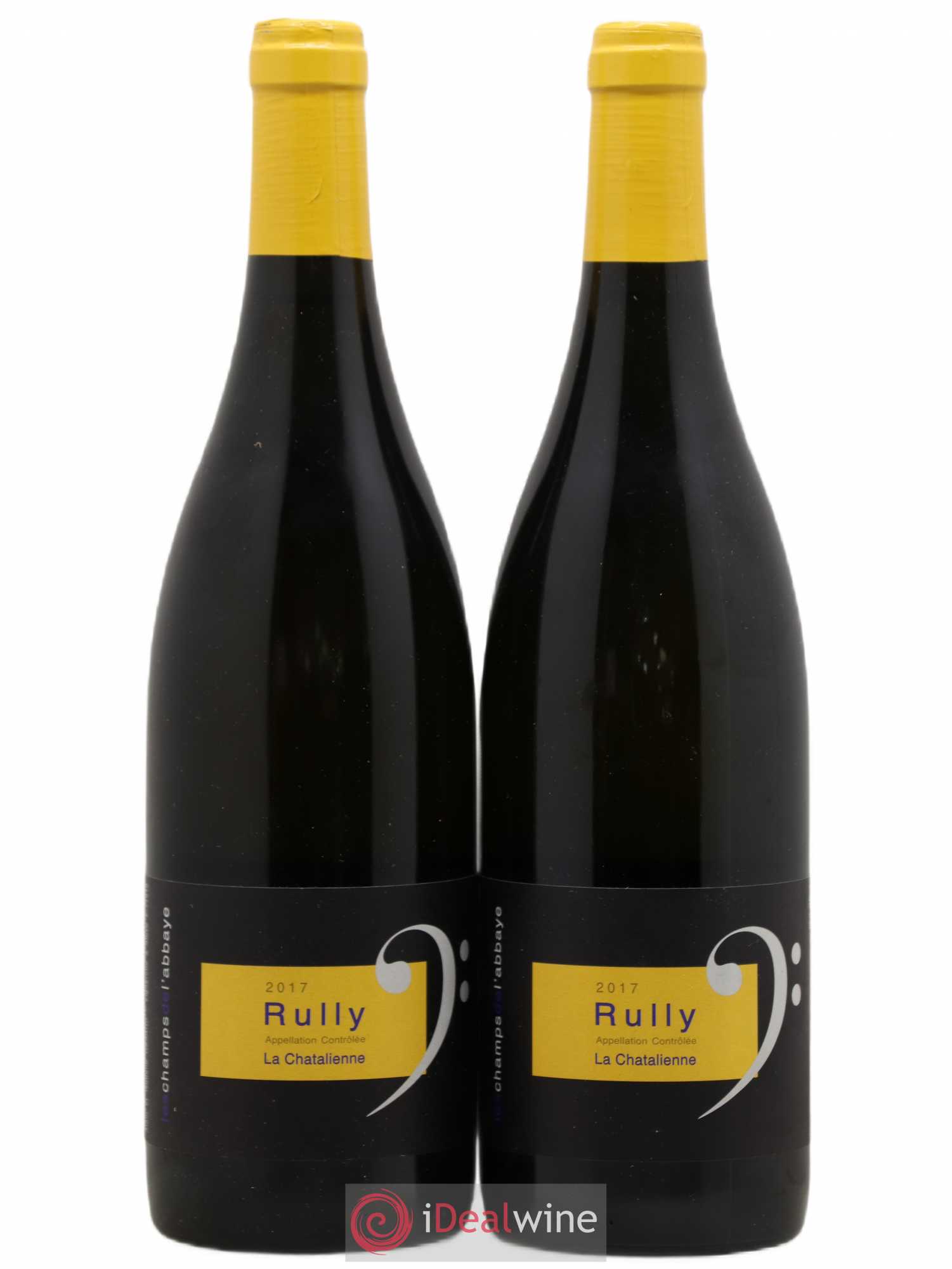 Rully Chatalienne Hasard 2017 - Posten von 2 Flaschen - 0