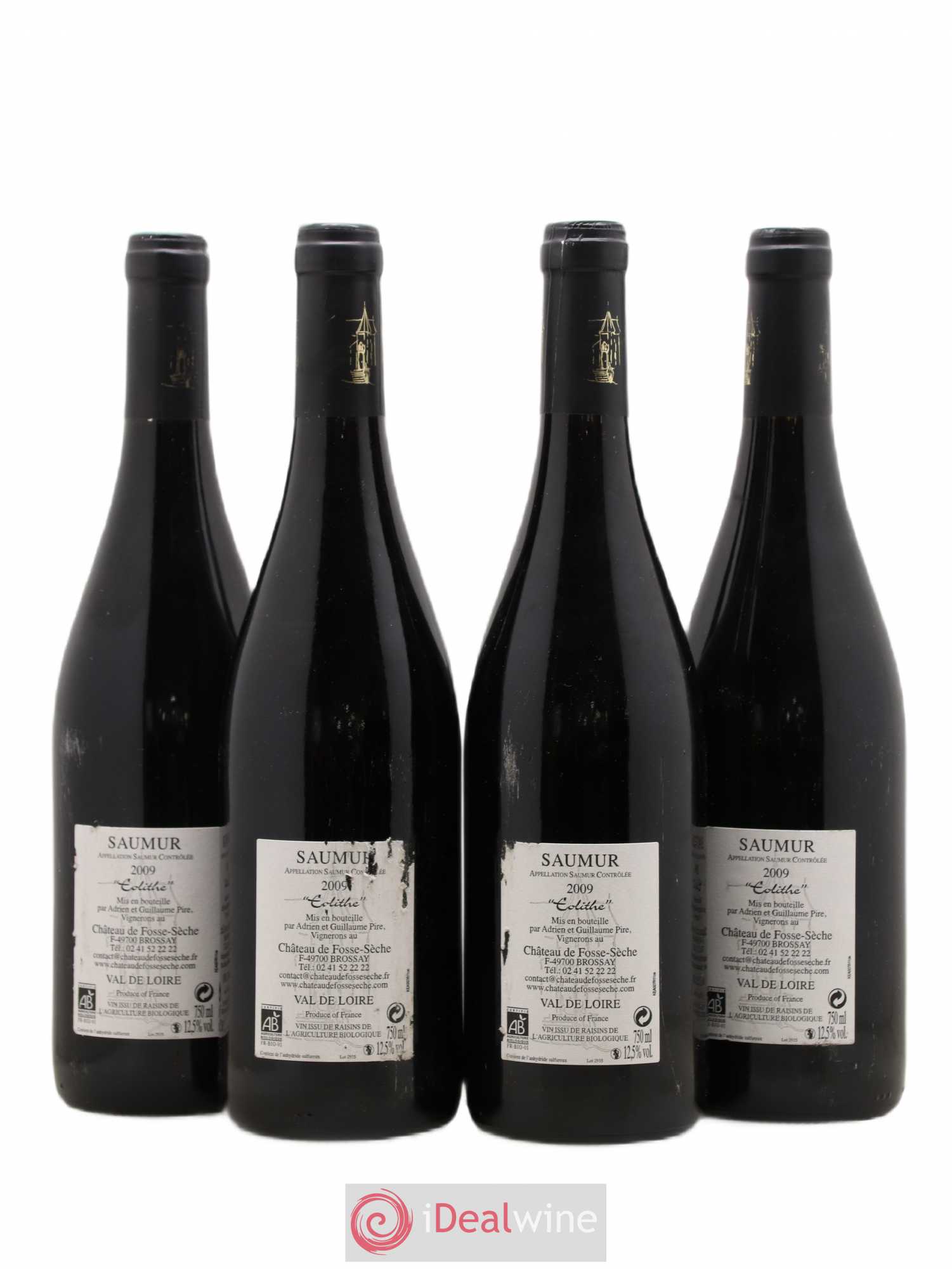 Saumur Eolithe Chateau Fosse Seche 2009 - Posten von 4 Flaschen - 1