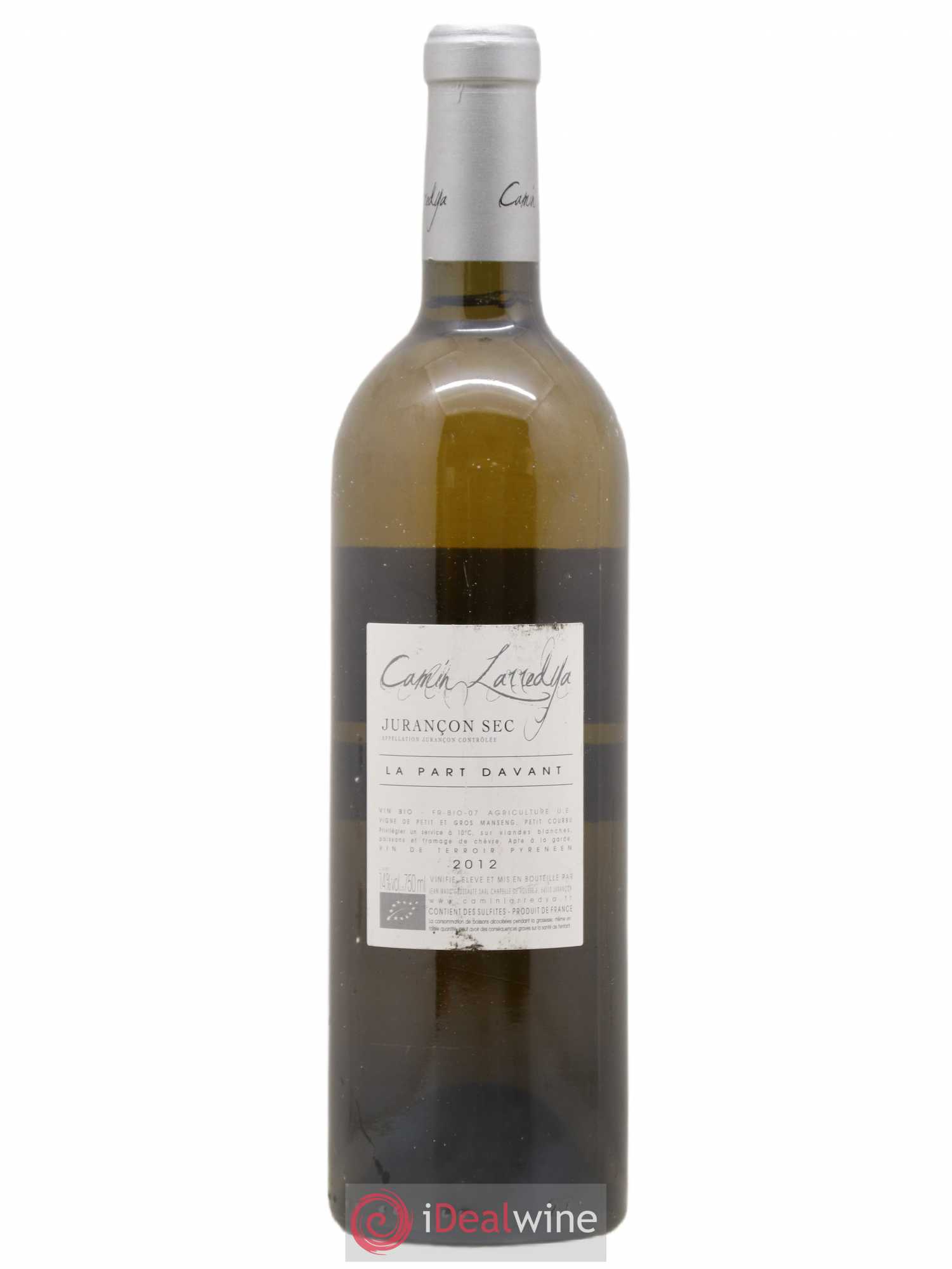 Jurançon Sec La Part Davant Camin Larredya Par Davan Grussaute 2012 - Posten von 1 Flasche - 1
