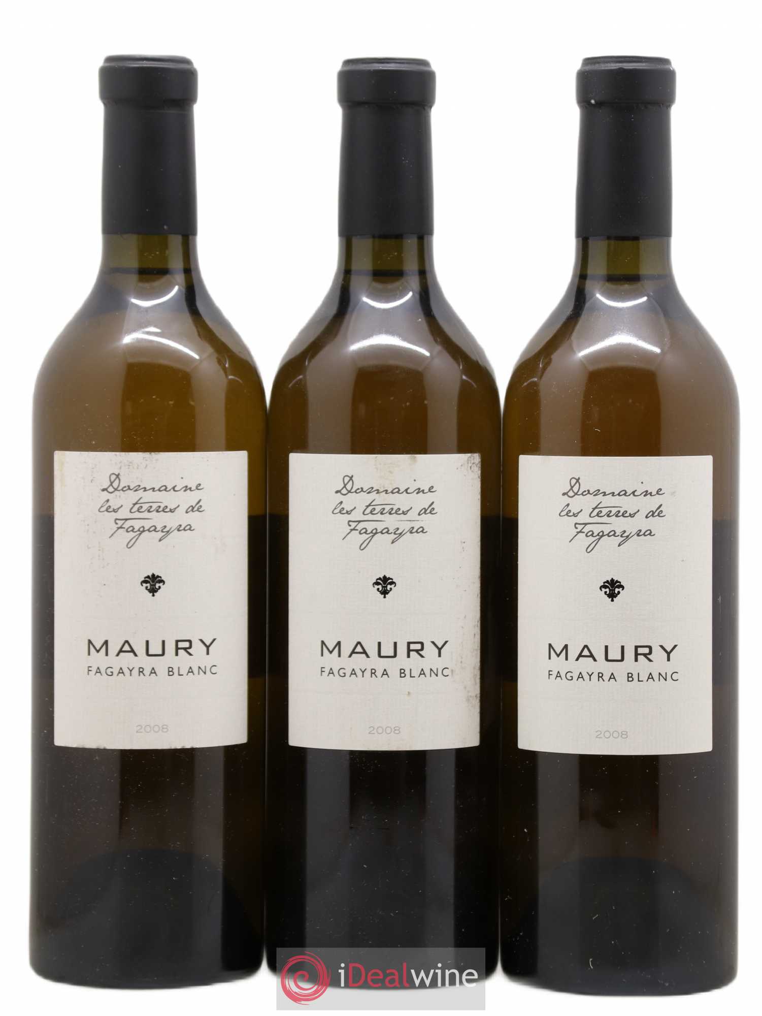 Maury Vin Doux Naturel Fagayra Gallet 2008 - Posten von 3 Flaschen - 0