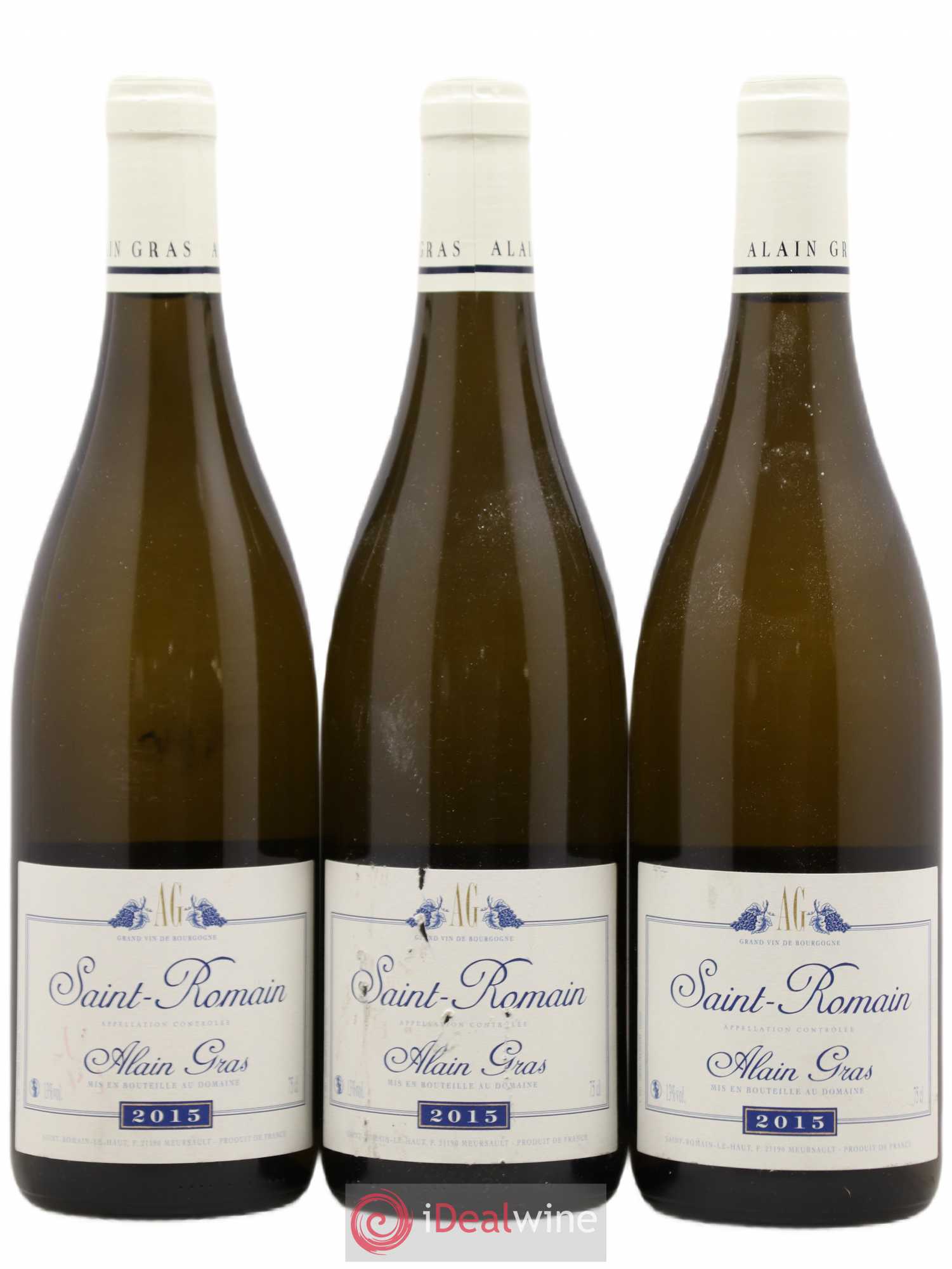 Saint-Romain Alain Gras 2015 - Lot de 3 bouteilles - 0