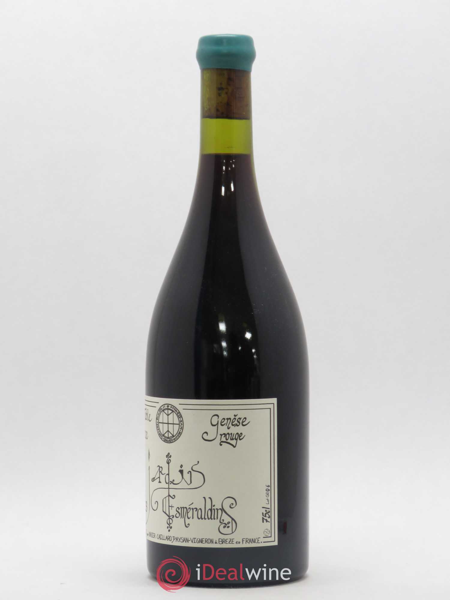 Vin de France Génèse Xavier Caillard - Les Jardins Esmeraldins 2006 - Lot de 1 bouteille - 1