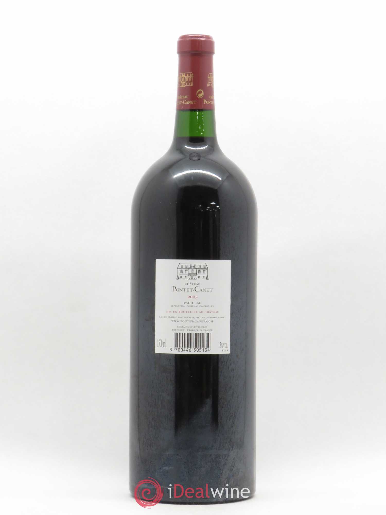 Château Pontet Canet 5ème Grand Cru Classé 2005 - Lot de 1 magnum - 1