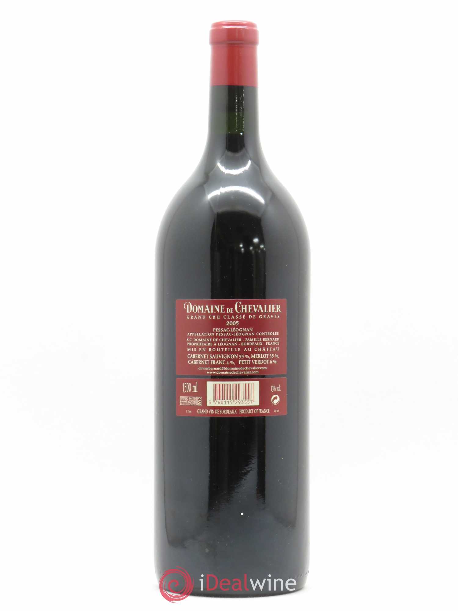 Domaine de Chevalier Cru Classé de Graves 2005 - Lot de 1 magnum - 1