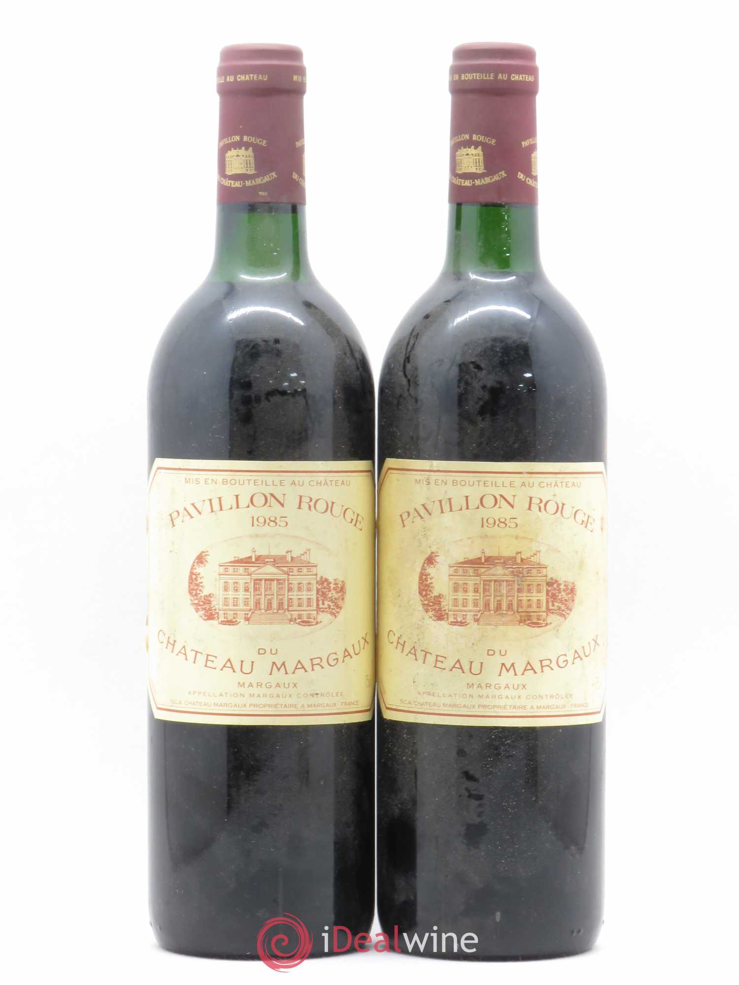 Pavillon Rouge du Château Margaux Second Vin 1985 - Lot de 2 bouteilles - 0