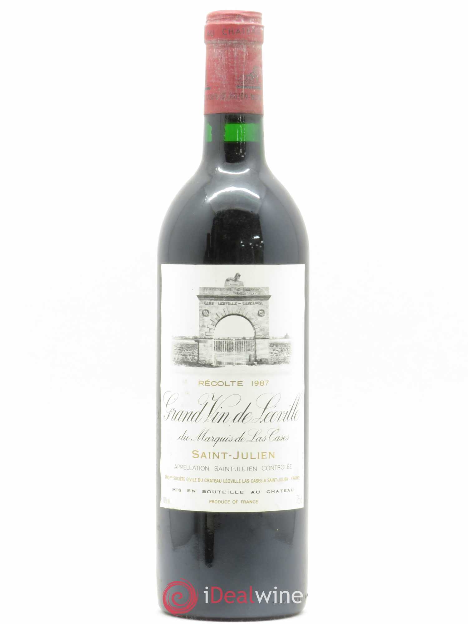 Château Léoville Las Cases 2ème Grand Cru Classé 1987 - Lot de 1 bouteille - 0
