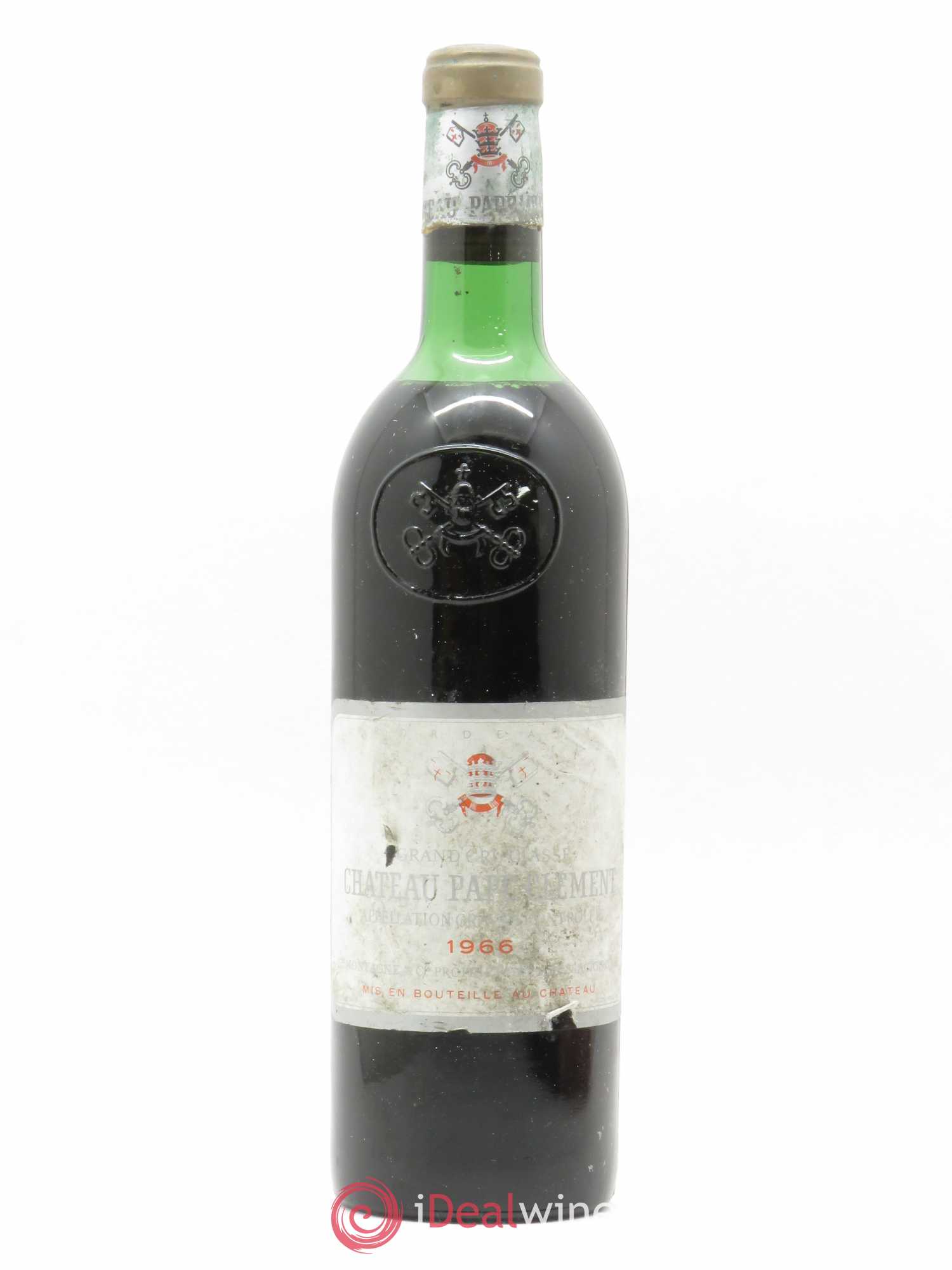 Château Pape Clément Cru Classé de Graves 1966 - Lot de 1 bouteille - 0