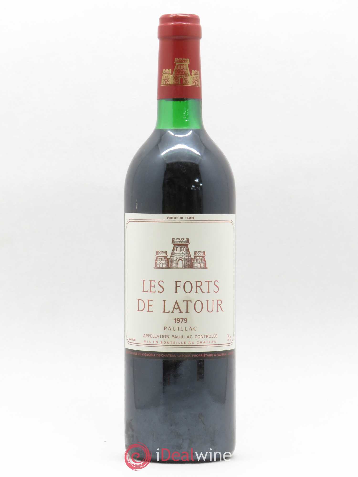 Les Forts de Latour Second Vin 1979 - Lot de 1 bouteille - 0